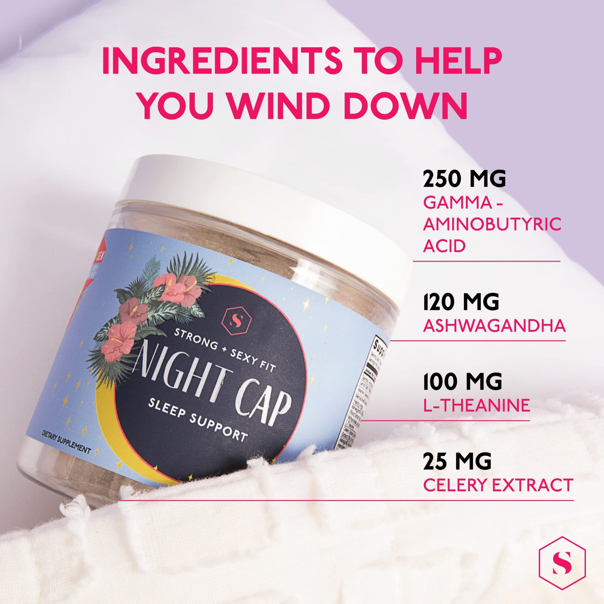 Strong + Sexy Fit Night Cap Sleep Support, Supplement to Help You Fall Asleep Faster Strong + Sexy Fit buy supplements canada