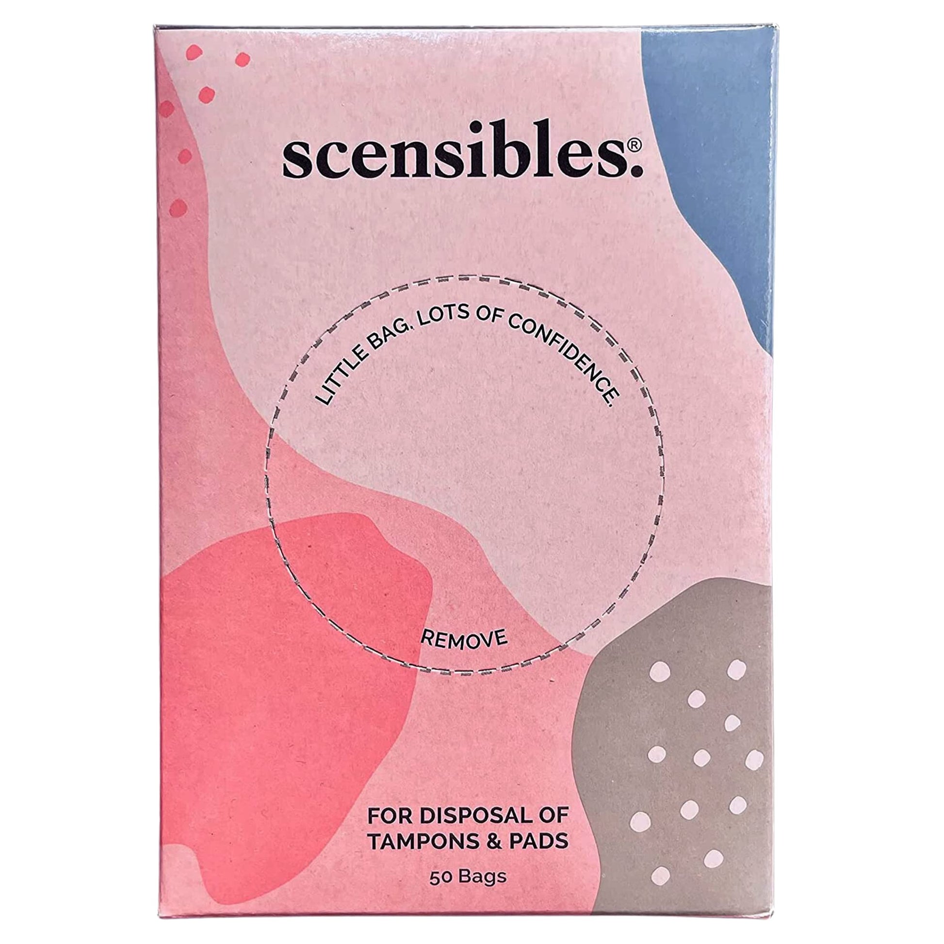 Scensibles Personal Care Disposal Bags (50 Count) - For Tampons, Pads, Liners, Condoms & More SCENSIBLES buy supplements canada