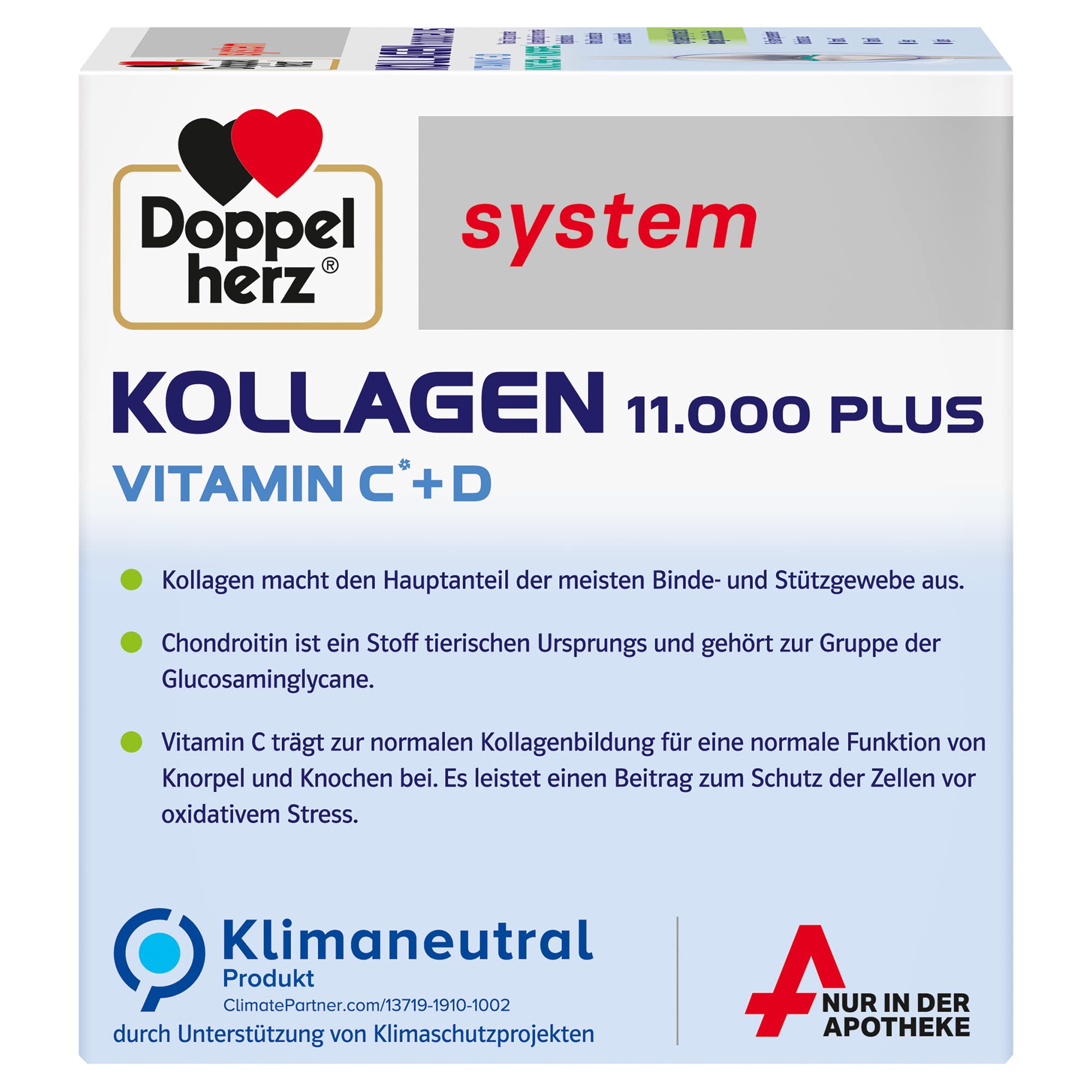 Doppelherz collagen 11,000 ampoules, 30 x 25 ml, PZN:7625039 My Store buy supplements canada
