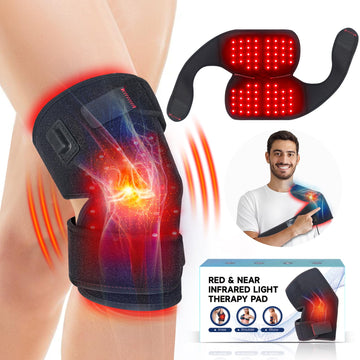 Red Light Therapy for Knee, Infrared Red Light Therapy Device Wrap Belt with 660nm Red Light RUISQM buy supplements canada