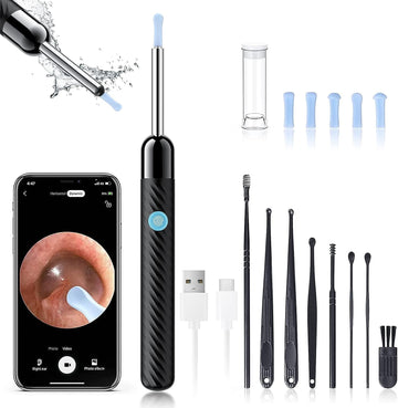 Ear Wax Removal - Earwax Remover Tool with 8 Pcs Ear Set - (Grey) LEIPUT buy supplements canada