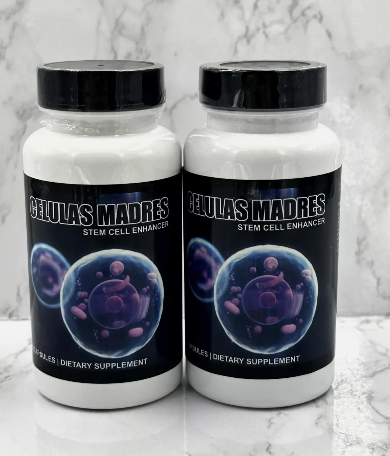 2 Bottles Celulas Madre Supports Joint & Muscles Stem Cell Immune Control 120 Capsules Madre Cell Plus. All Natural Steam Enhancer New Generic buy supplements canada