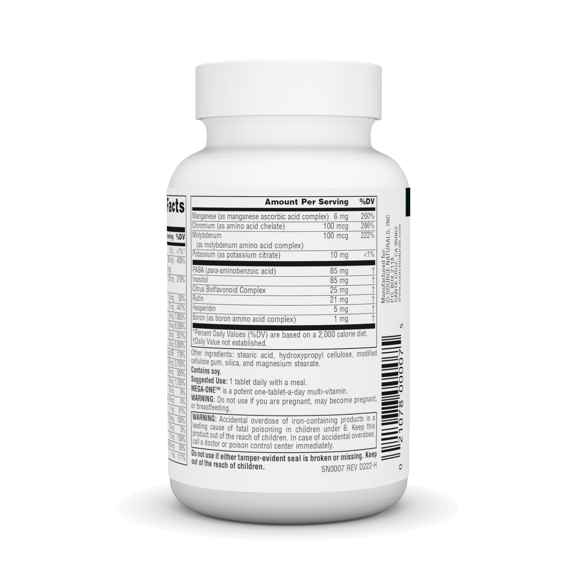 Source Naturals Mega-One Multi-Vitamin with Minerals* - 30 Tablets Source Naturals buy supplements canada