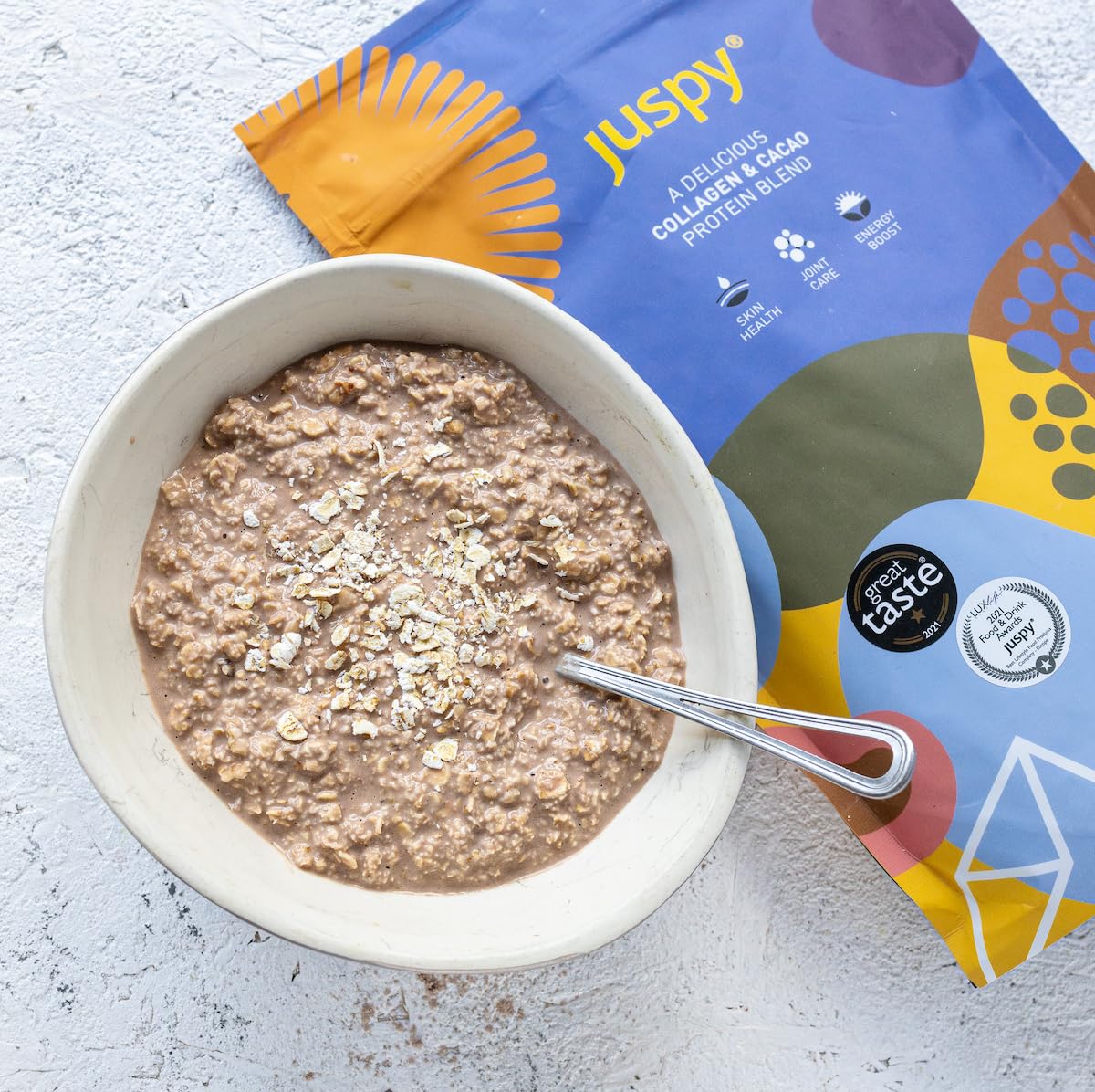 Juspy Premium Marine Collagen Powder + High Protein Cacao Superfood Blend Juspy buy supplements canada