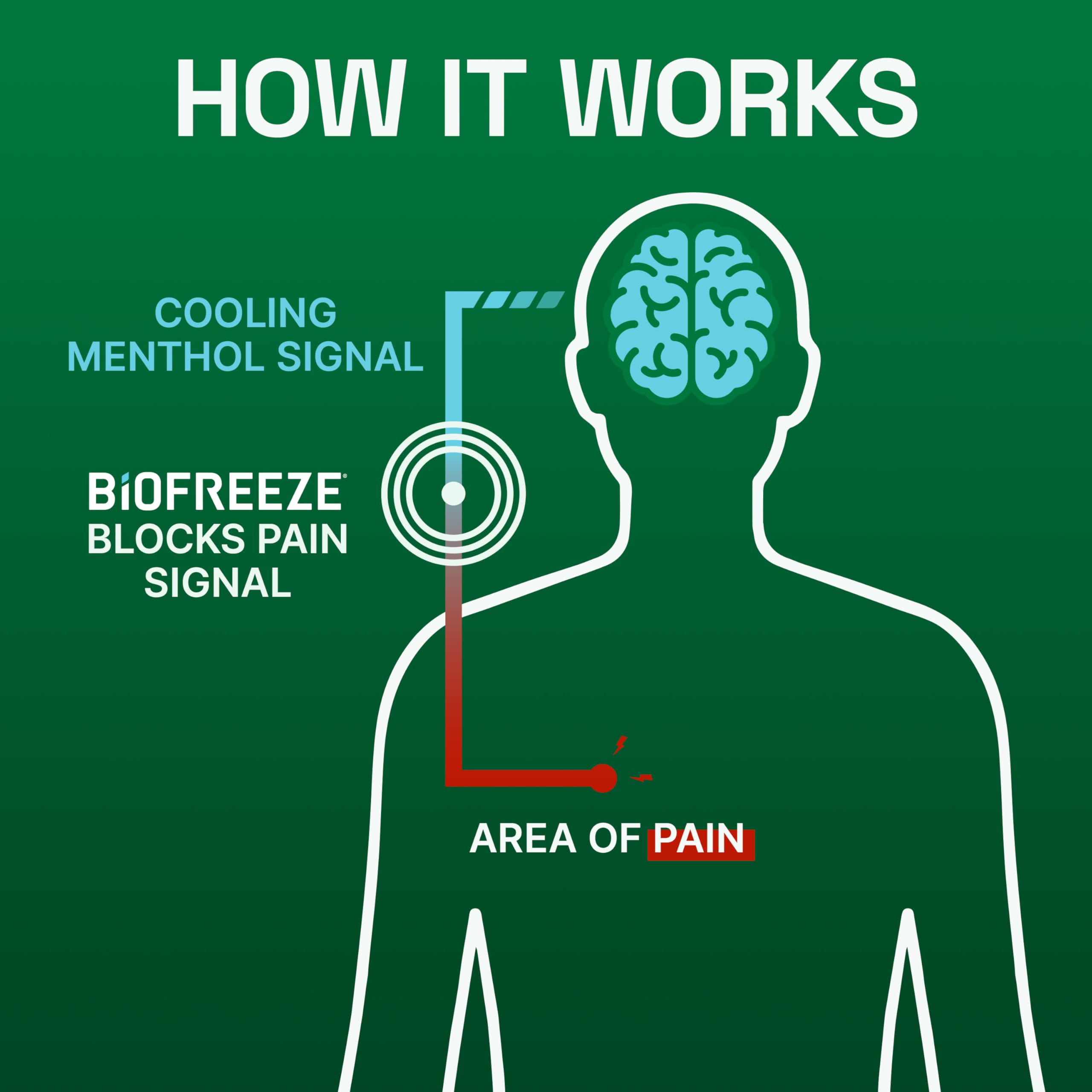 Biofreeze Pain Relief Gel, Arthritis Pain Reliver, Knee & Lower Back Pain Relief, Sore Muscle Relief, Neck Pain Relief, Pharmacist Recommended, 8 FL OZ Biofreeze Menthol Gel Biofreeze buy supplements canada