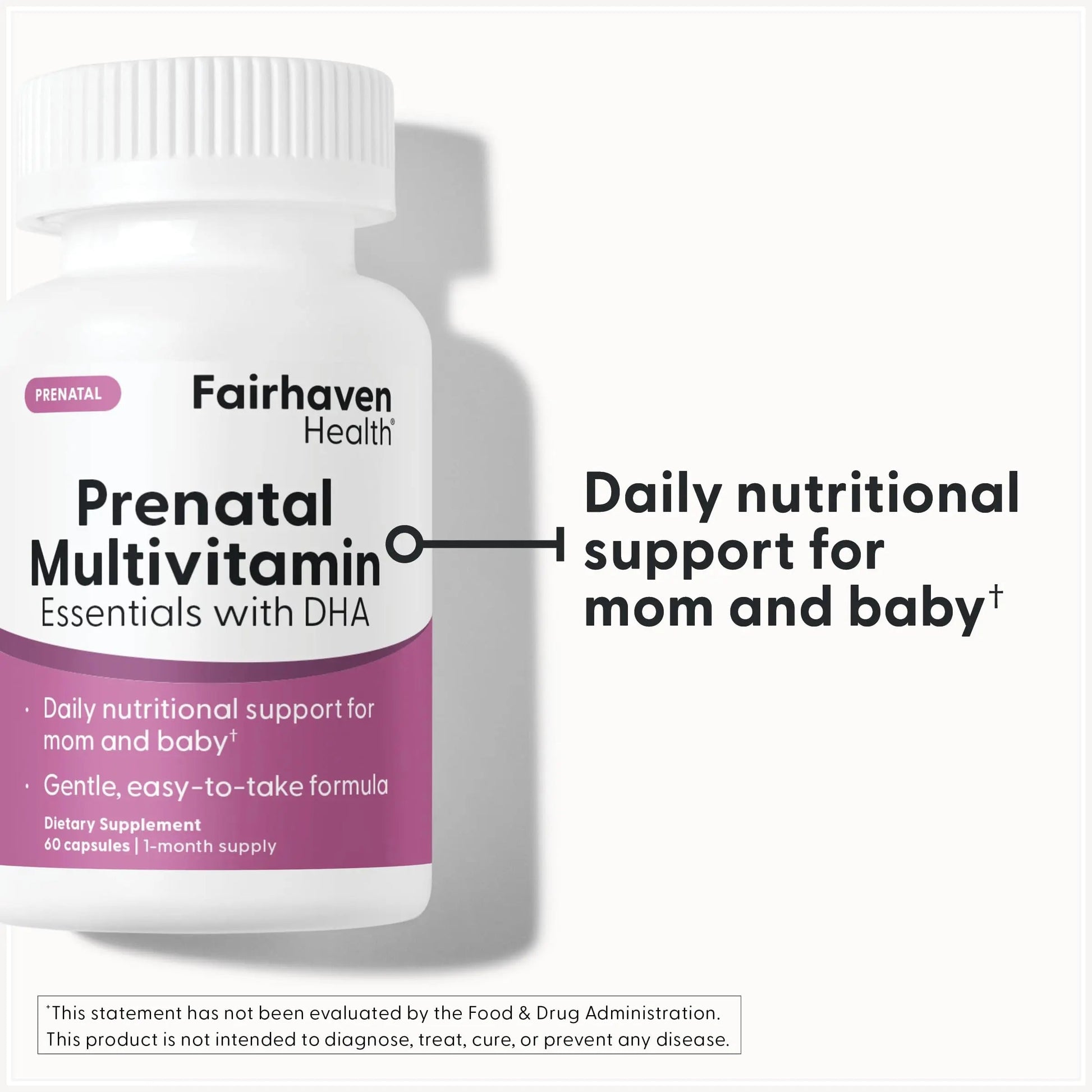 Fairhaven Health Prenatal Multivitamin Essentials with DHA | Prenatal Vitamins + DHA, Choline, Myo-Inositol | Fairhaven Health buy supplements canada