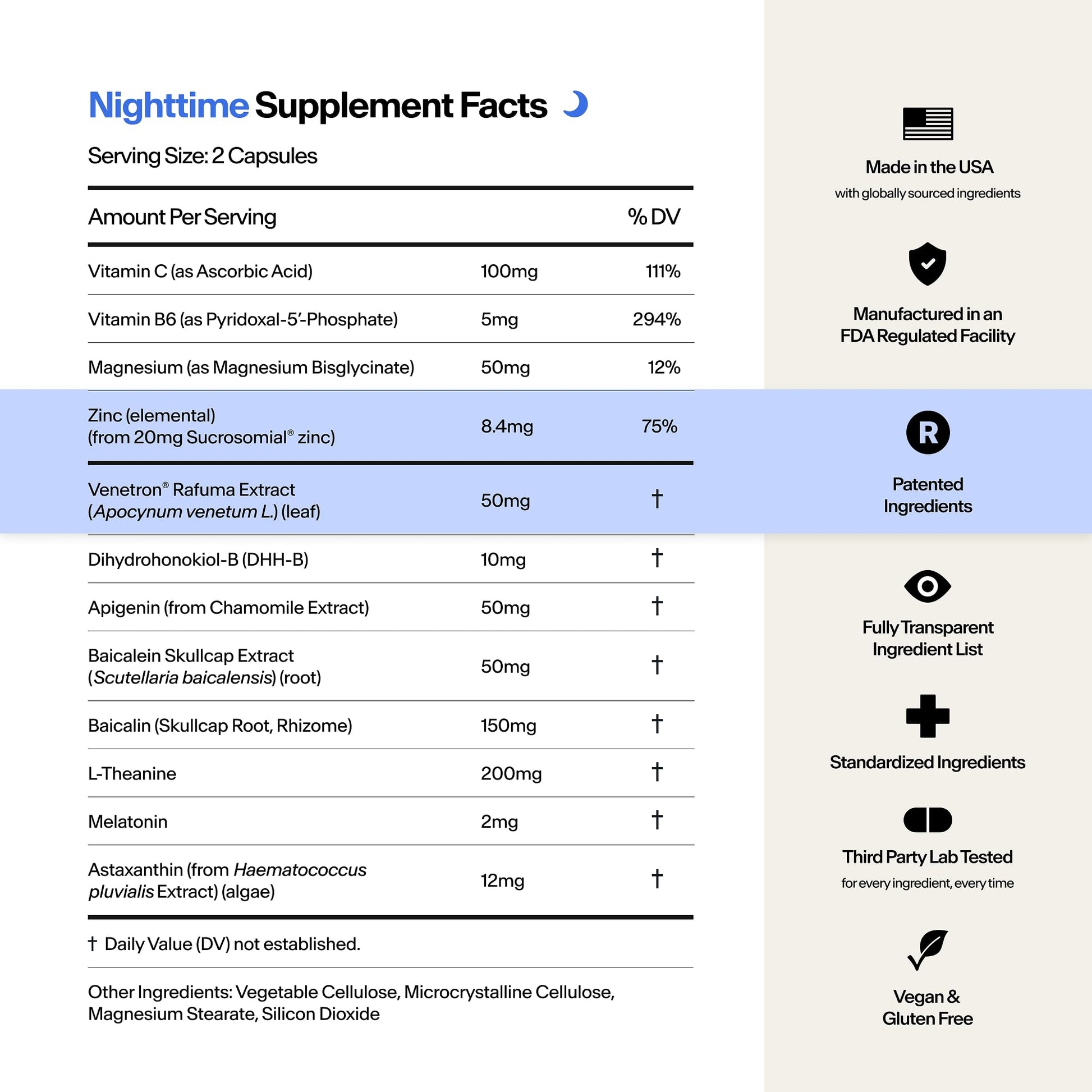 STASIS Nighttime Supplement for Men & Women with Magnesium, Melatonin, Zinc & Botanical Extracts, Evening Routine Support Capsules for Bedtime Use, Vegan, Non GMO, 25 Servings, 1 Month Supply STASIS buy supplements canada