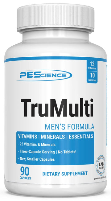 PEScience TruMulti Multivitamin for Men, Daily Formula with Premium Vitamin C, D, Zinc, Chromium Picolinate Supplement for Immune Support PEScience buy supplements canada