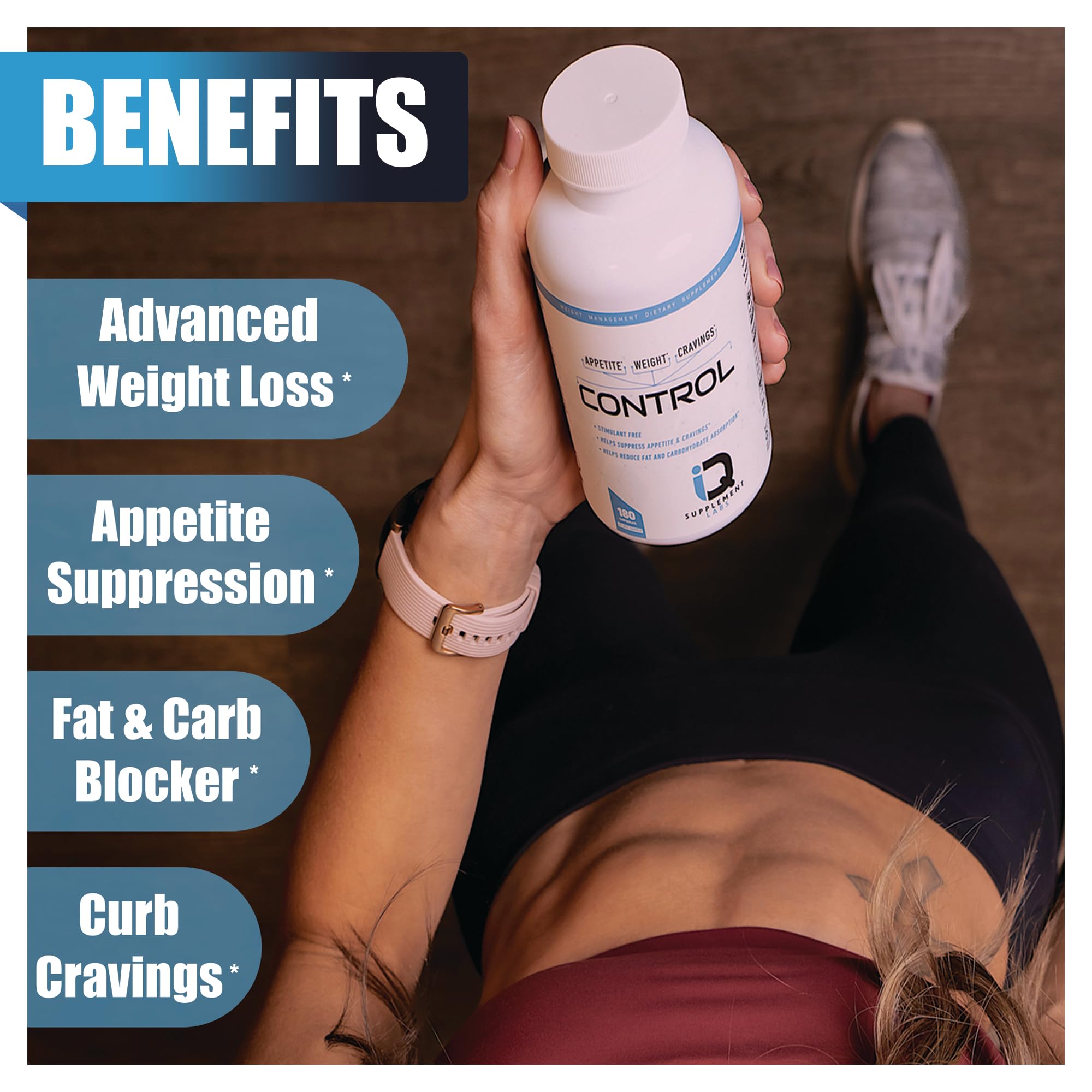 Control-Appetite Suppressant for Weight Loss | Hunger Suppression, Fat & Carb Blocker iQ Supplement Labs buy supplements canada