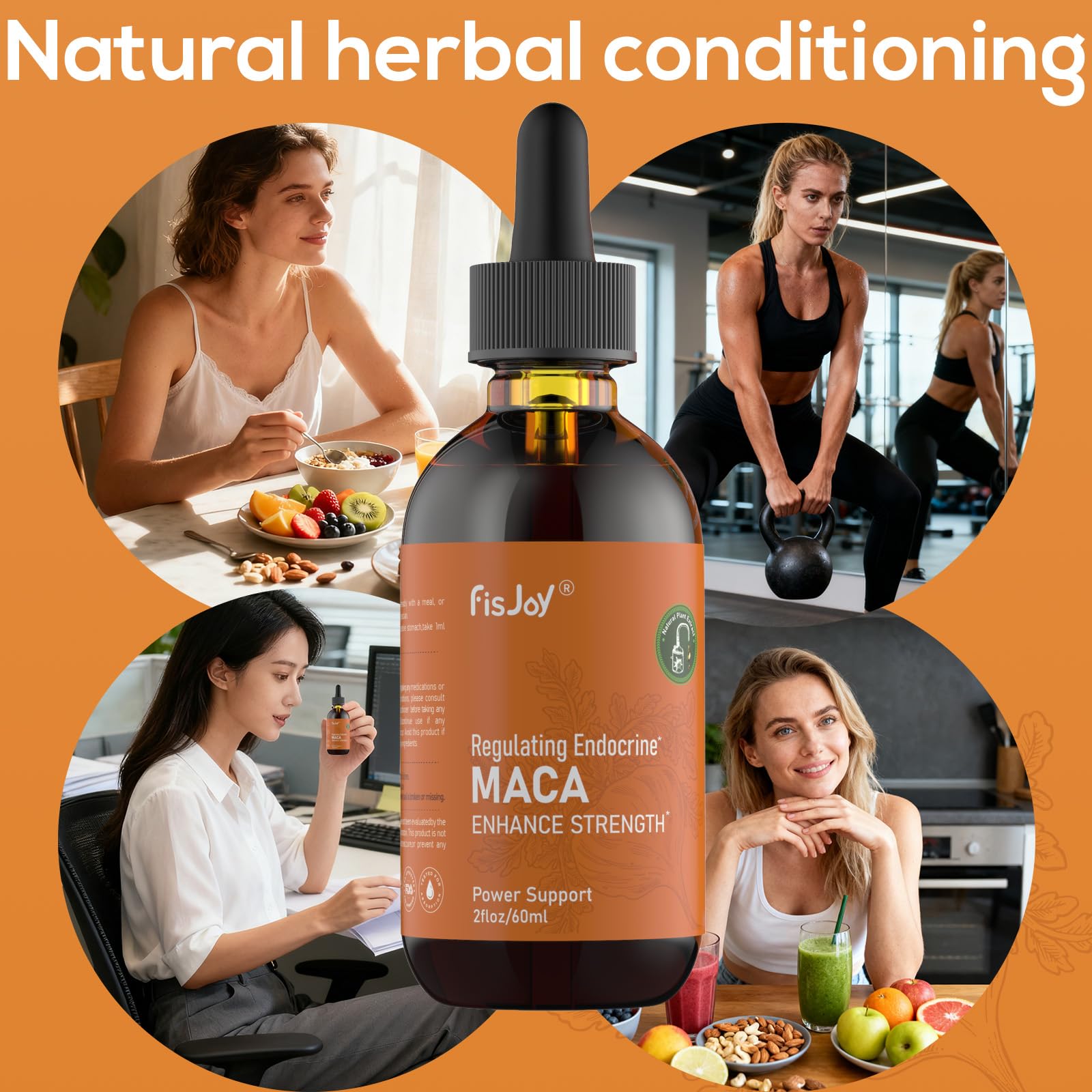 Fisjoy Organic Maca Liquid Drops with Ashwagandha & Beet Root – Supports Daily Vitality & Overall Wellness – Non-GMO, Vegan Herbal Supplement, 2 fl oz (60 mL) Fisjoy buy supplements canada