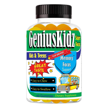Celebrity Lifestyle Product Brain Support Focus Supplement for Kid and Teens Omega 3 Gummy Vitamin Memory and Attention, Brain Booster, Kid Focus Attention Supplement(1 Bottle) DHA 60ct Celebrity LifeStyle Product buy supplements canada