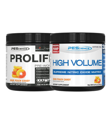PEScience High Volume + Prolific Pre-Workout Stack, Powerful Nitric Oxide & Energy PEScience buy supplements canada
