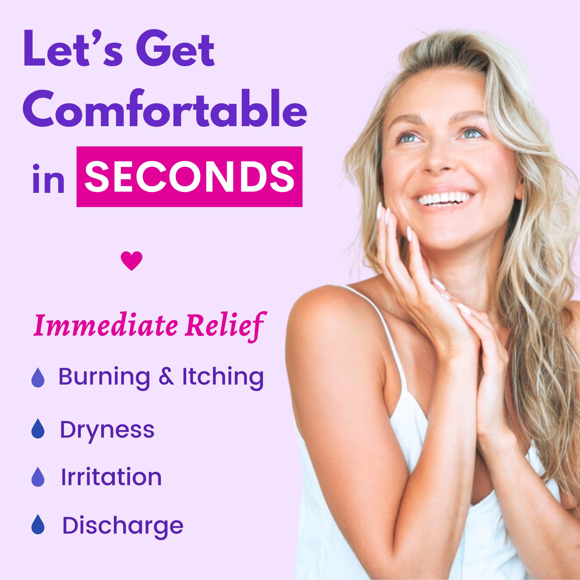 Muun Vaginal Moisturizer - Pack 12 Immediate Intimate Hydration - Dryness Burning Itching Muun buy supplements canada