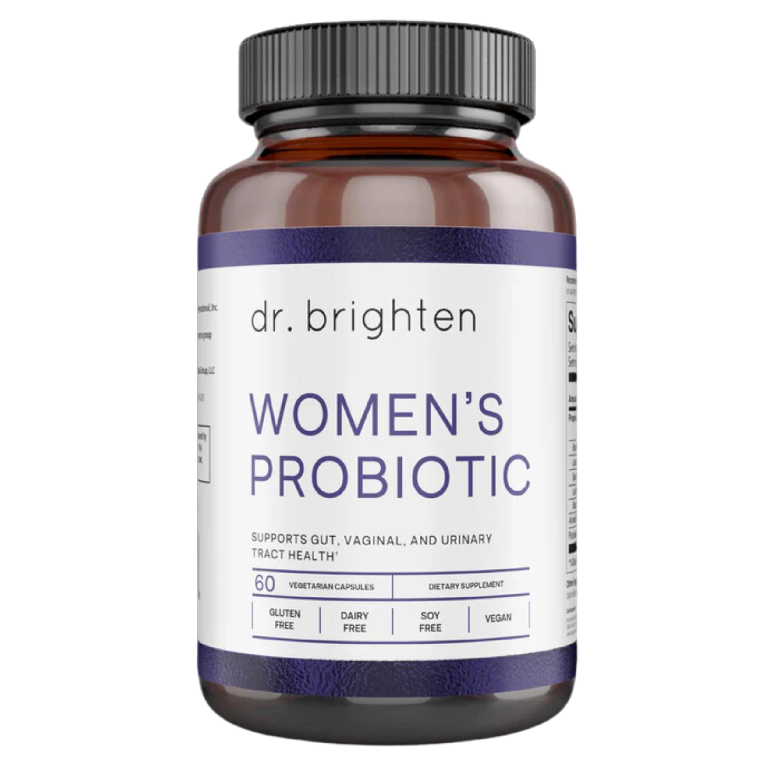 Dr. Brighten Women’s Probiotic - Probiotics, Prebiotics with Antioxidants & Sunfiber for Healthy Hormones, Balanced Female Microbiome, Ovaries and Immune Health - 60 Capsules Dr. Brighten buy supplements canada