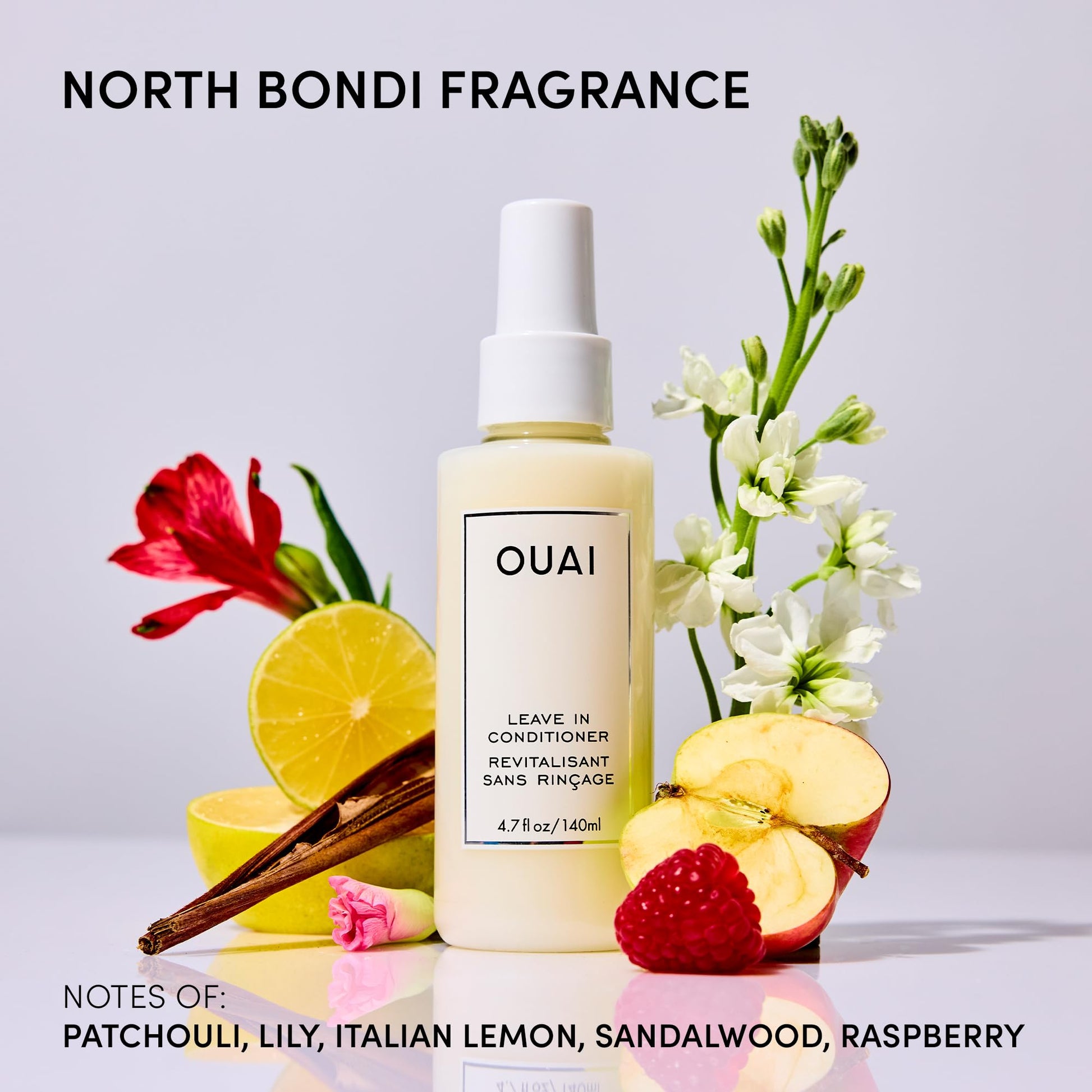 OUAI Leave In Conditioner & Heat Protectant for Hair - Prep Hair for Styling or Use as Detangling Spray to Fight Frizz & Flyaways - No Parabens, Sulfates or Phthalates (4.7 oz) OUAI buy supplements canada