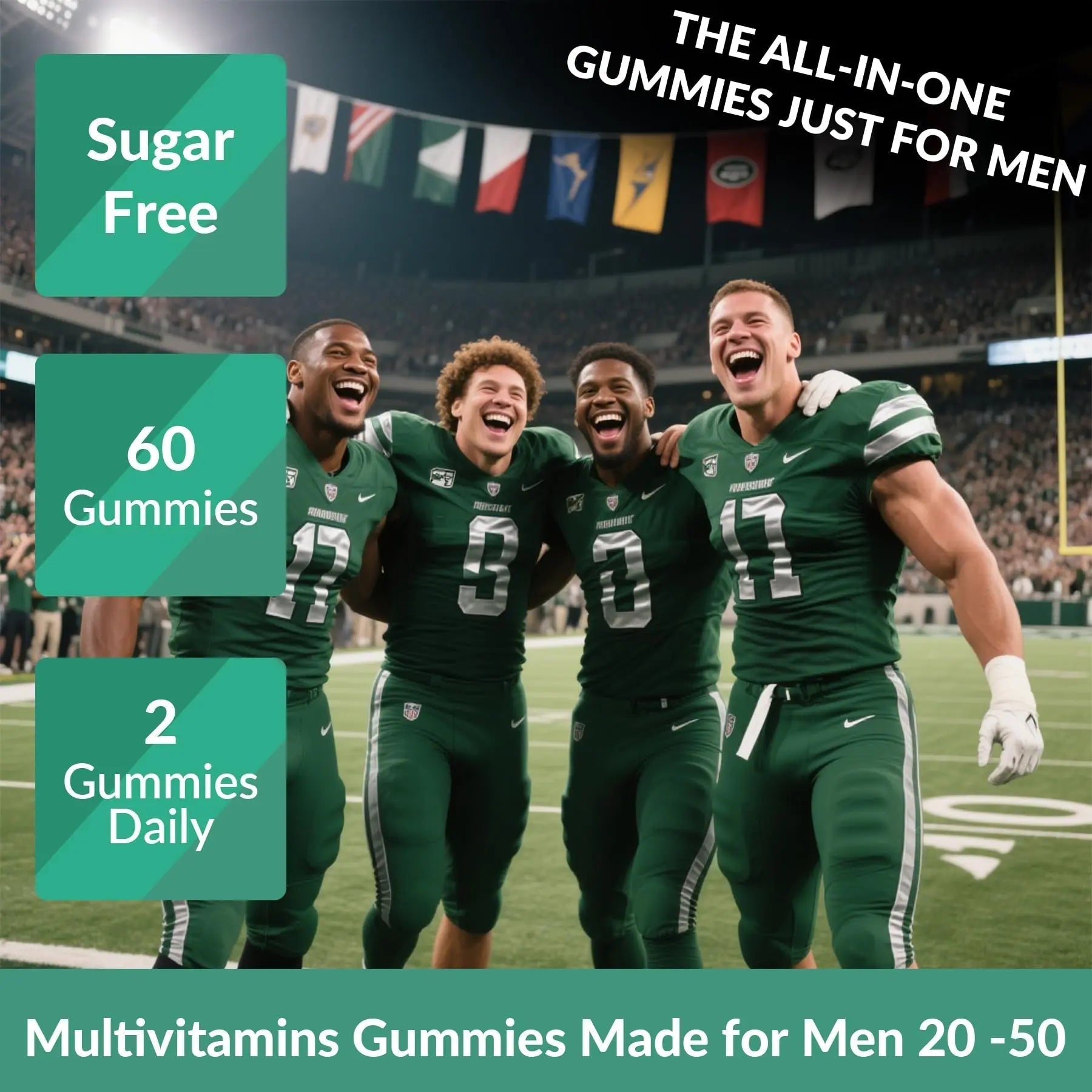 2 Pack Mens Multivitamins Gummies- Methylated Multivitamin for Men with Coq 10, Vegan Omega 3, Vitamins A C E D3 K2 B6 B12 B1 B2 Vigorintha buy supplements canada