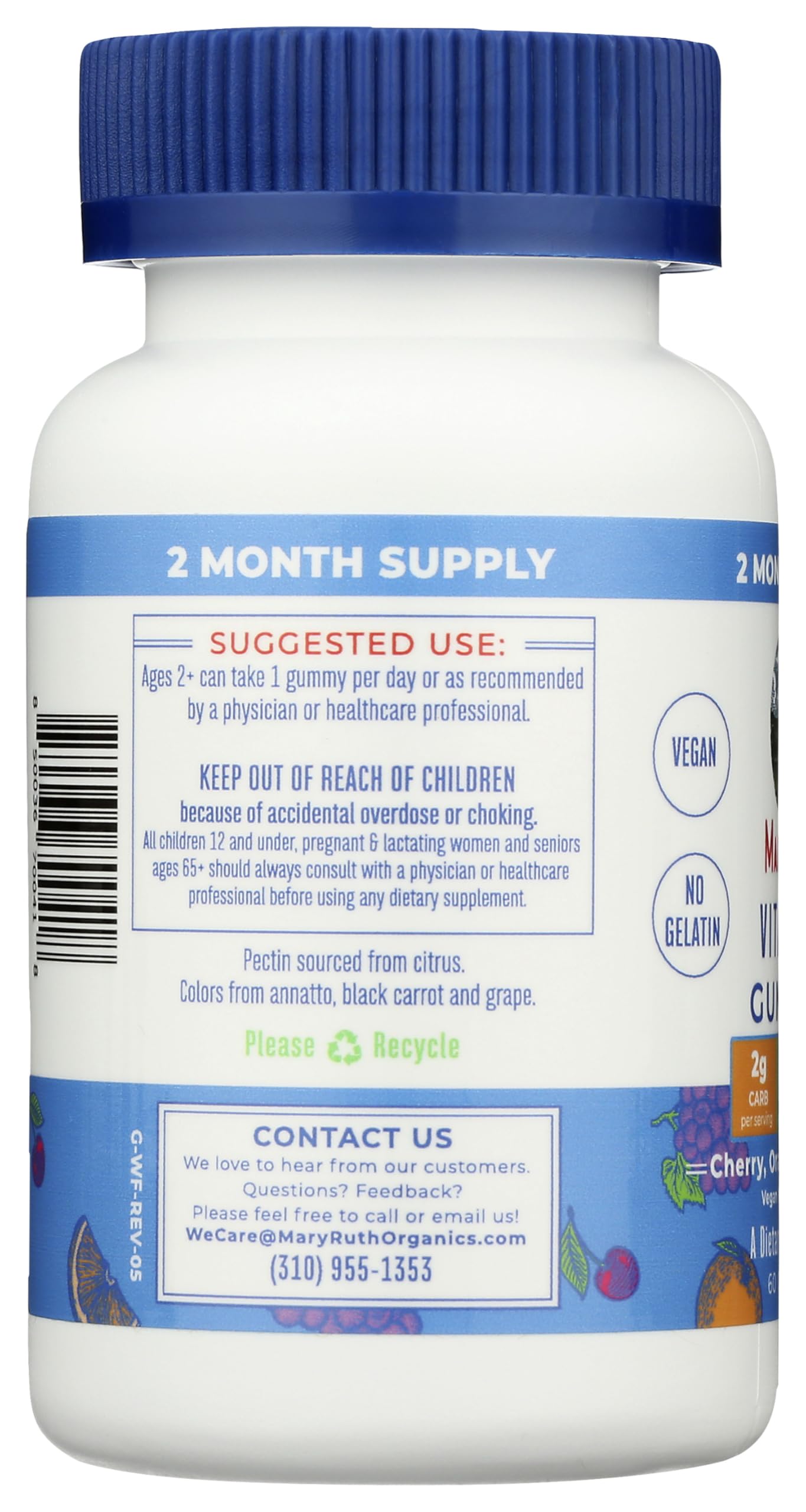 MaryRuth Organics Vitamin C Gummies | Supplement for Immune Support & Overall Health | Immune Support Supplement | Vitamin C for Adults & Kids | Vegan | Non-GMO | 60 Servings MARYRUTH'S buy supplements canada