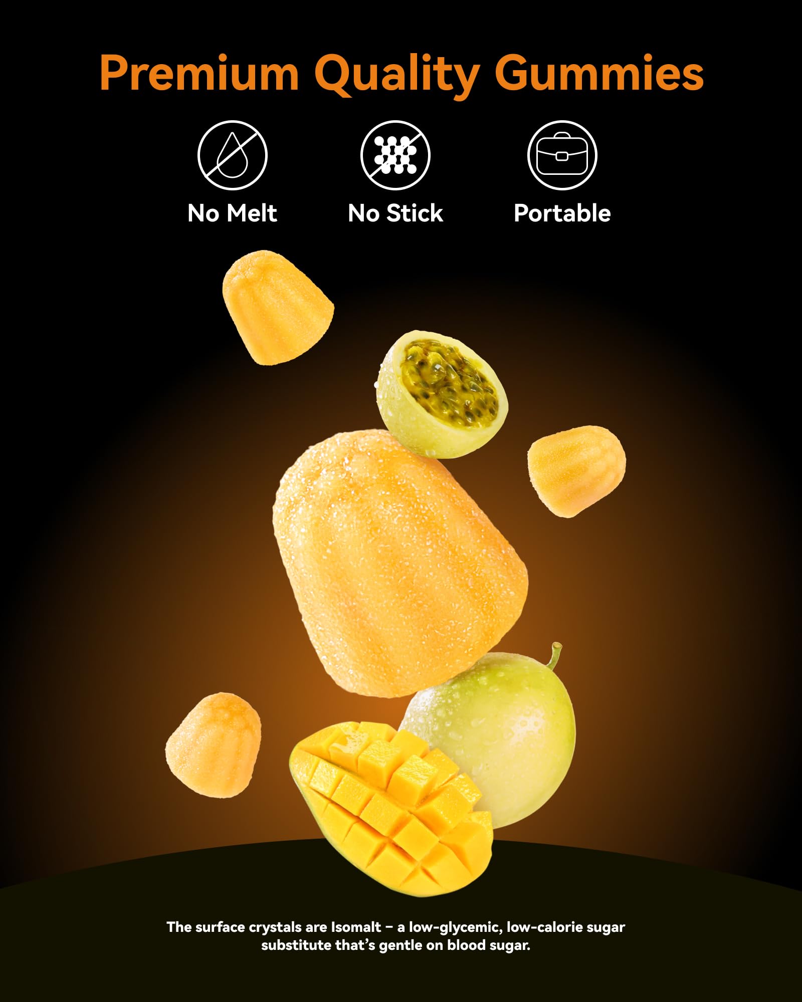 Inner Brightness Creatine Monohydrate Gummies for Men & Women 5000 mg, 3rd Party Tested, Creatine Chews for Muscle Growth, Strength & Energy Support, Sugar Free, Vegan, 120 Count, Mango Passionfruit Inner Brightness buy supplements canada