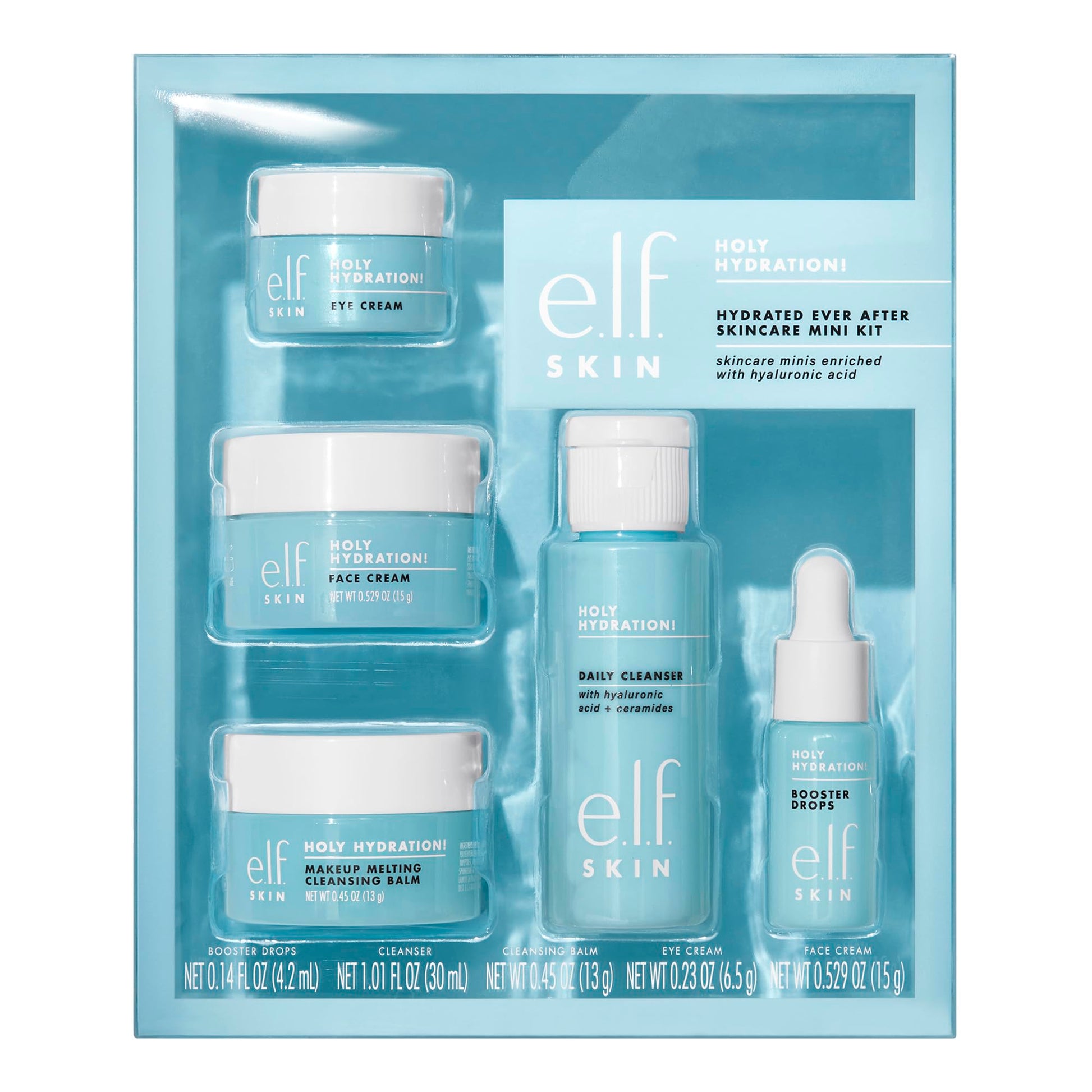 e.l.f. SKIN Holy Hydration! Hydrated Ever After Skincare Mini Kit, Cleanser, Makeup Remover, e.l.f. buy supplements canada