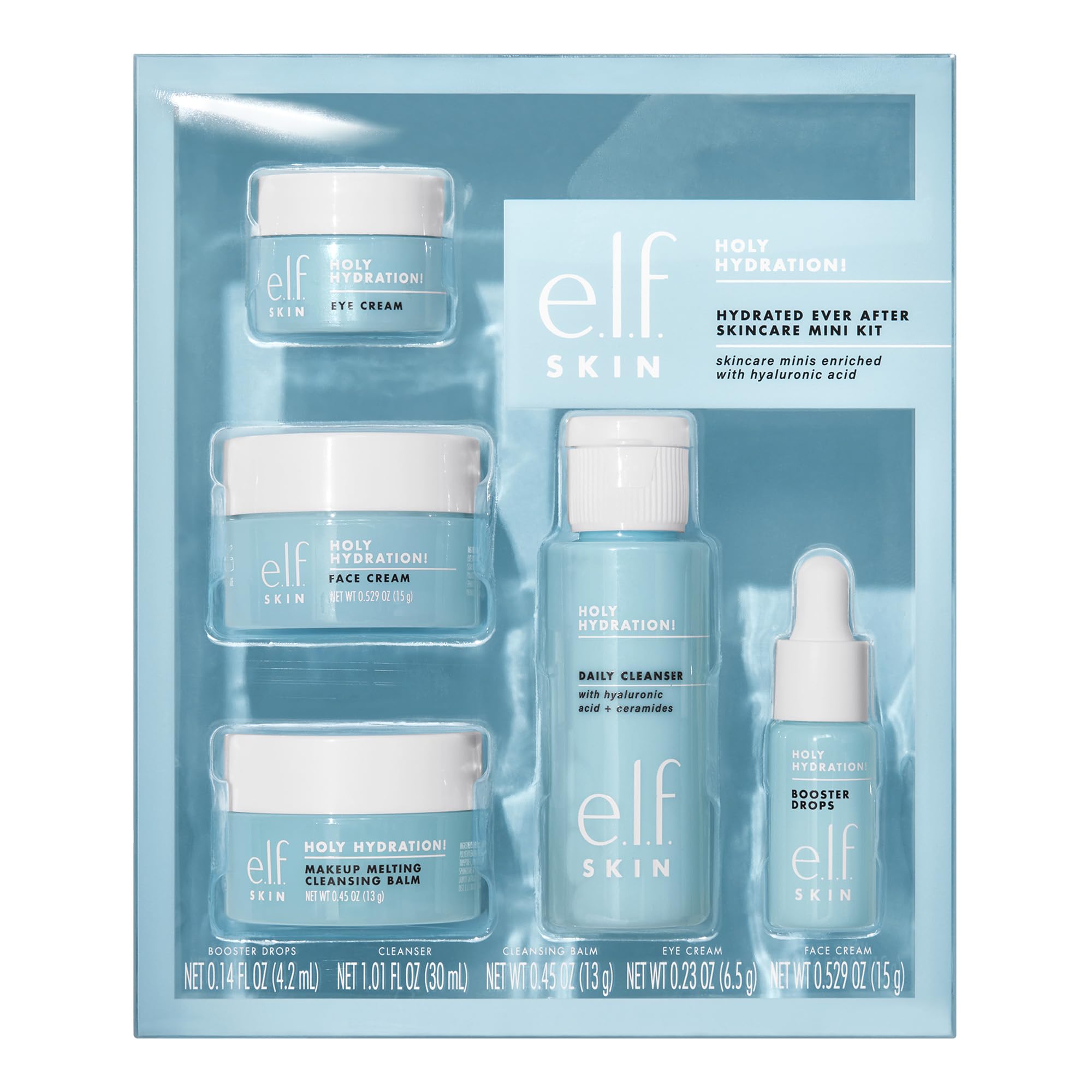 e.l.f. SKIN Holy Hydration! Hydrated Ever After Skincare Mini Kit, Cleanser, Makeup Remover, e.l.f. buy supplements canada