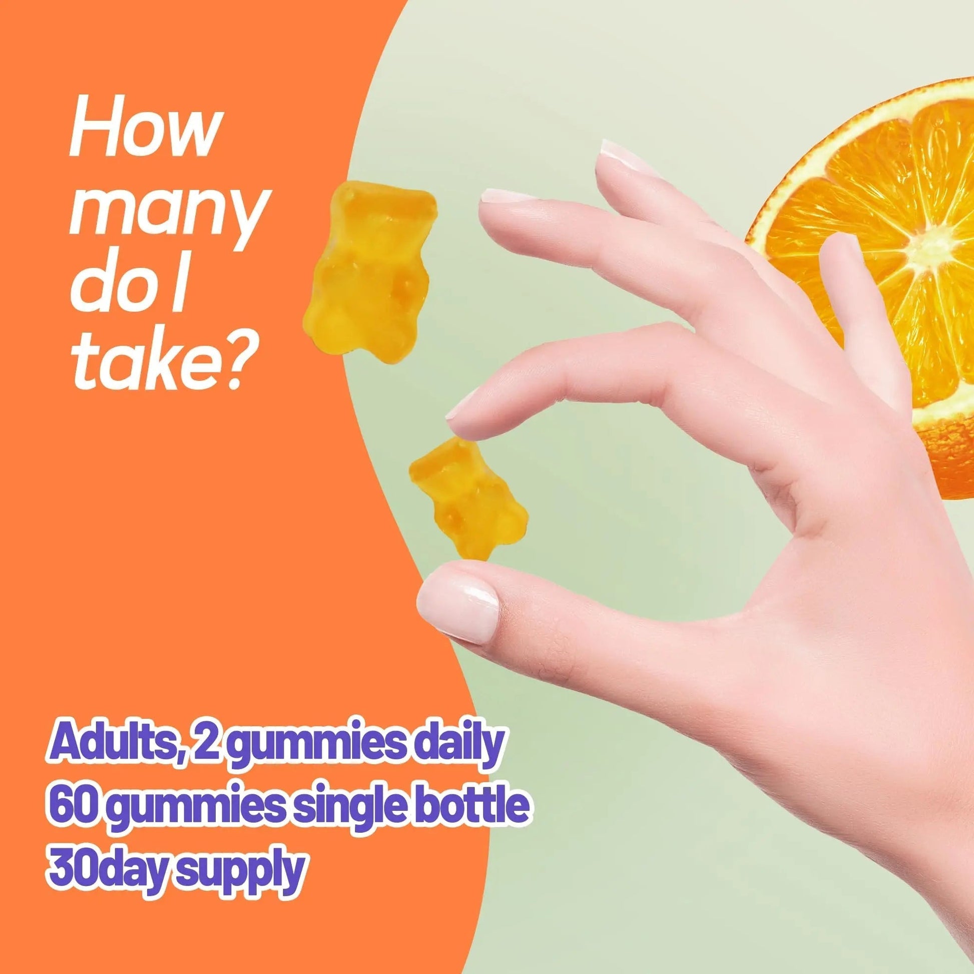 Faroromy Multivitamin Gummies for Adult 5200mcg Biotin, Citrus Flavored Daily Multivitamins with Vitamins A, C, D3, E, B6 and B12 Faroromy buy supplements canada