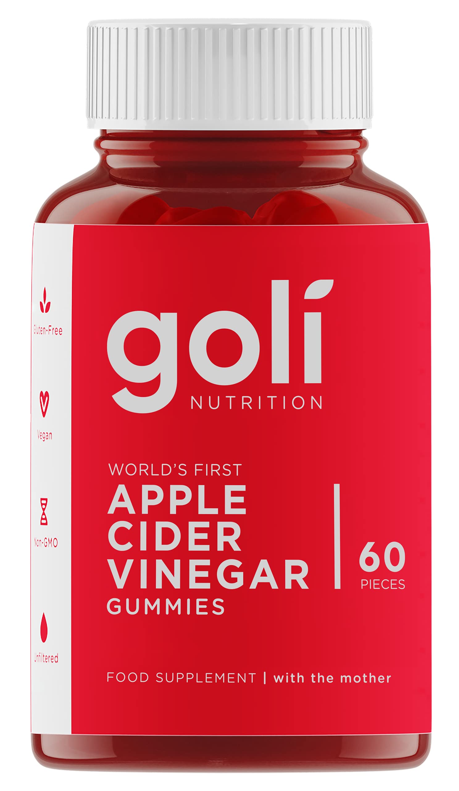 Goli Nutrition Goli nutrition World's First Apple Cider Vinegar Gummies 60 Count, 60 Count Goli buy supplements canada