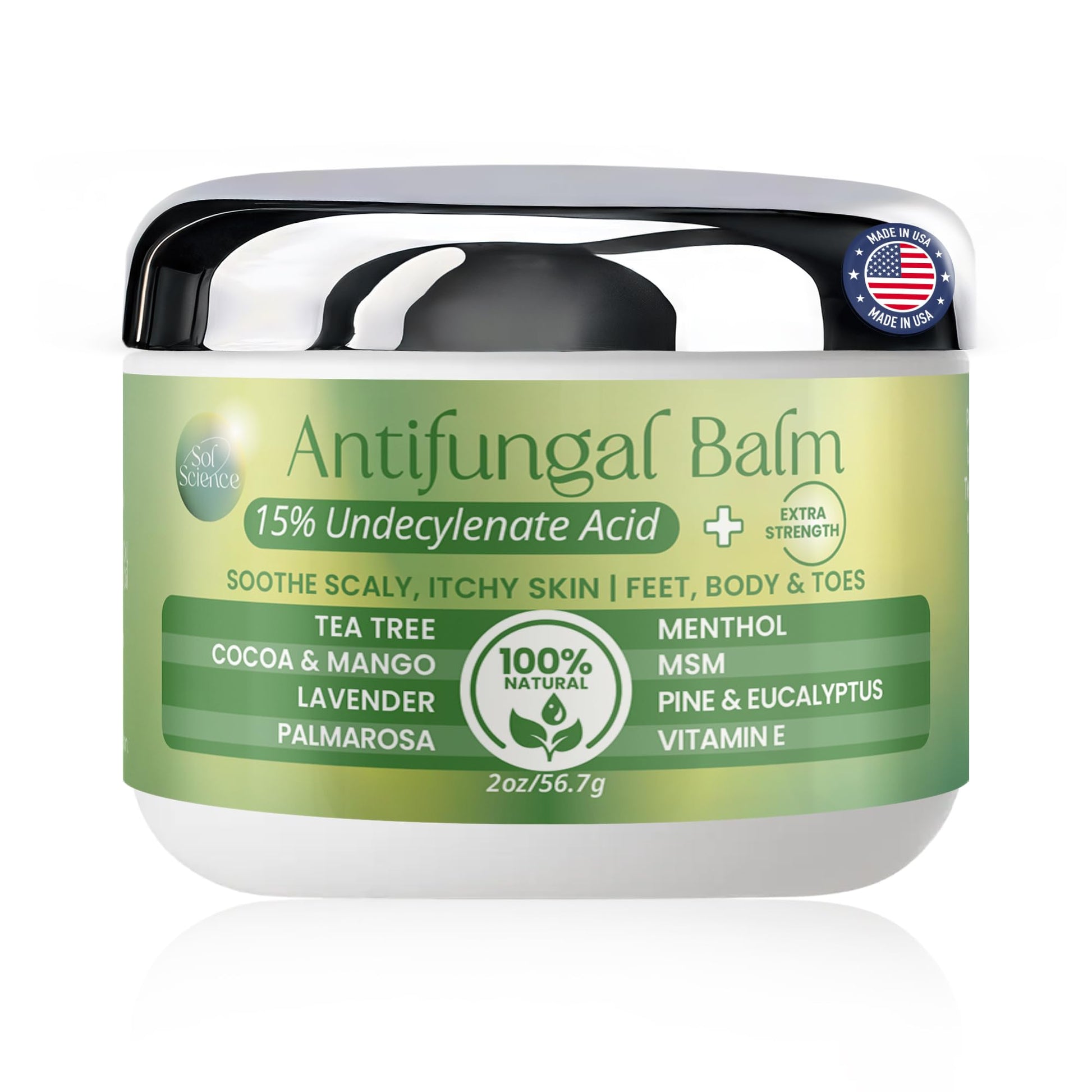 PURPLE CANYON Anti Fungal Balm with 15% Undecylenic Acid – Antifungal for Athletes Foot, Jock Itch & Ringworm – Tea Tree, Menthol & Essential Oils PURPLE CANYON buy supplements canada