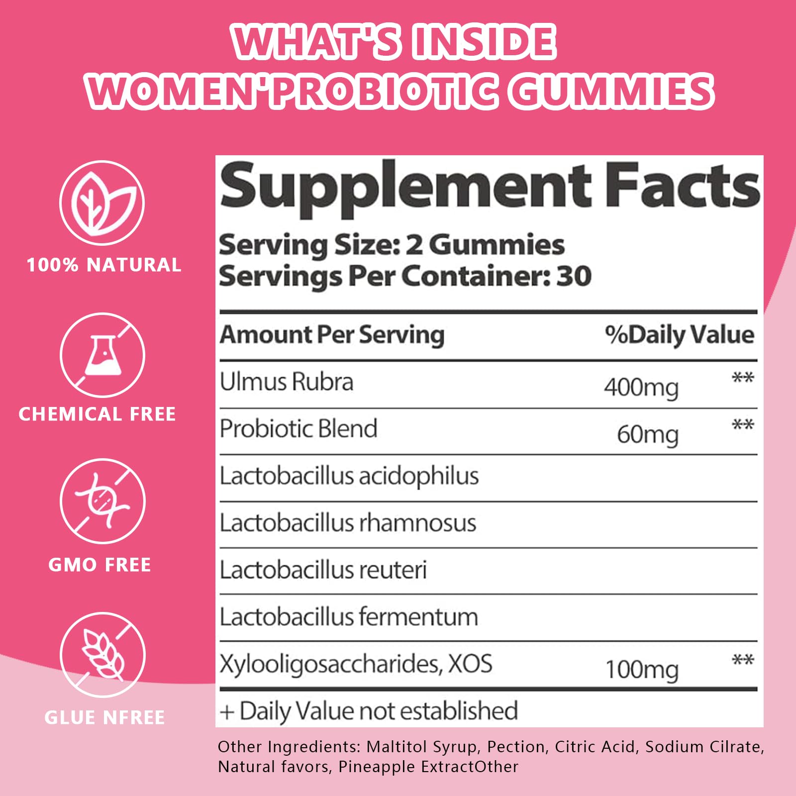 Itiban Feminine Vaginal Probiotics Gummies, Supports pH Balance & Digestive Health, Slippery Elm for Women, Suagr-Free Itiban buy supplements canada