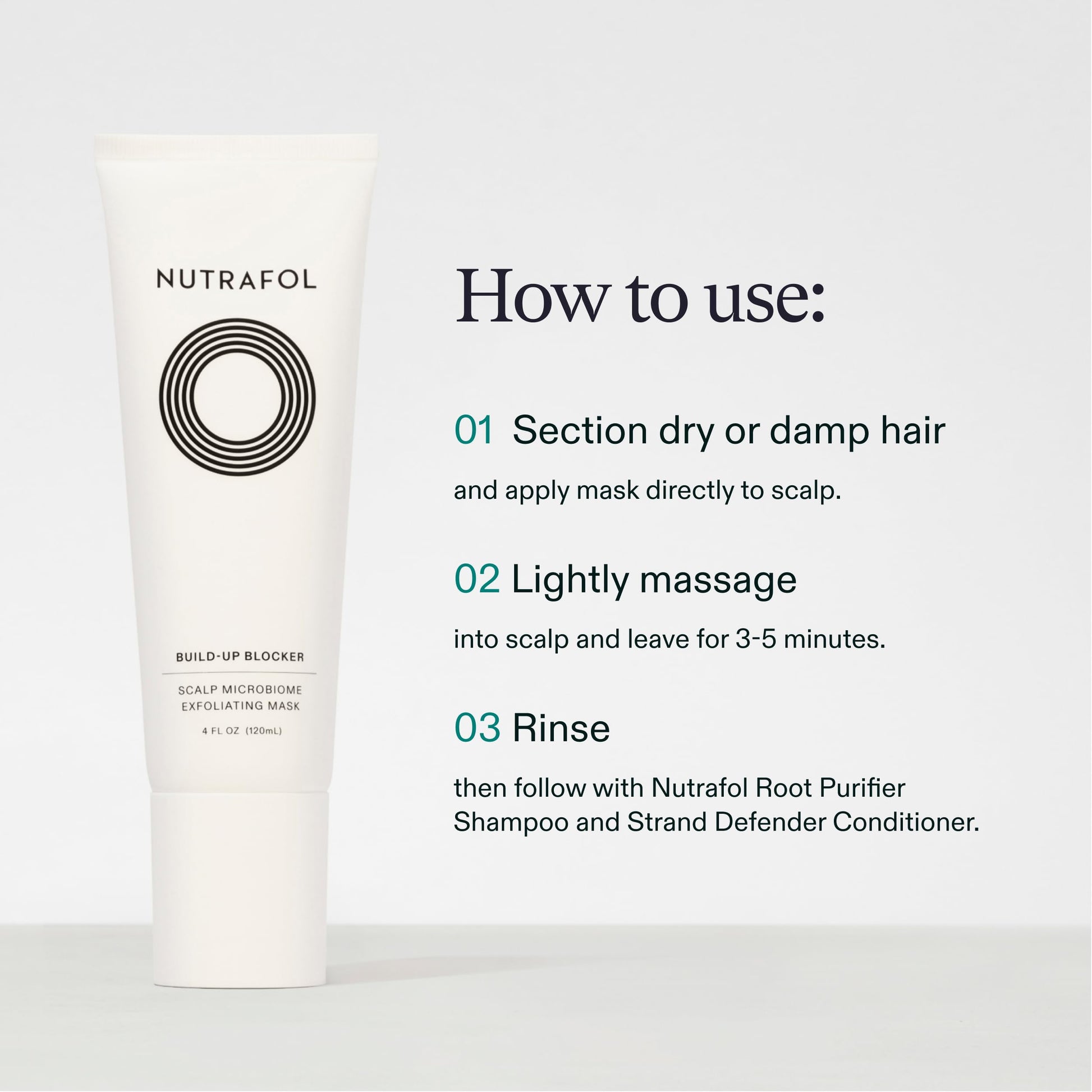 Nutrafol Exfoliating Scalp Mask, Eliminates Product Build-up and Oil for Healthier Hair and Scalp, Physician-formulated for Thinning Hair, Color and Extension Safe - 4 Fl Oz Bottle Nutrafol buy supplements canada