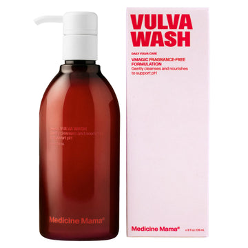 Medicine Mama's Apothecary Vmagic Gentle Feminine Wash pH Balanced to Cleanse and Rejuvenate Intimate Skin with Chamomile, Collagen, Vitamin E and Sage – Hormone Free — 8 oz Medicine Mama's Apothecary buy supplements canada