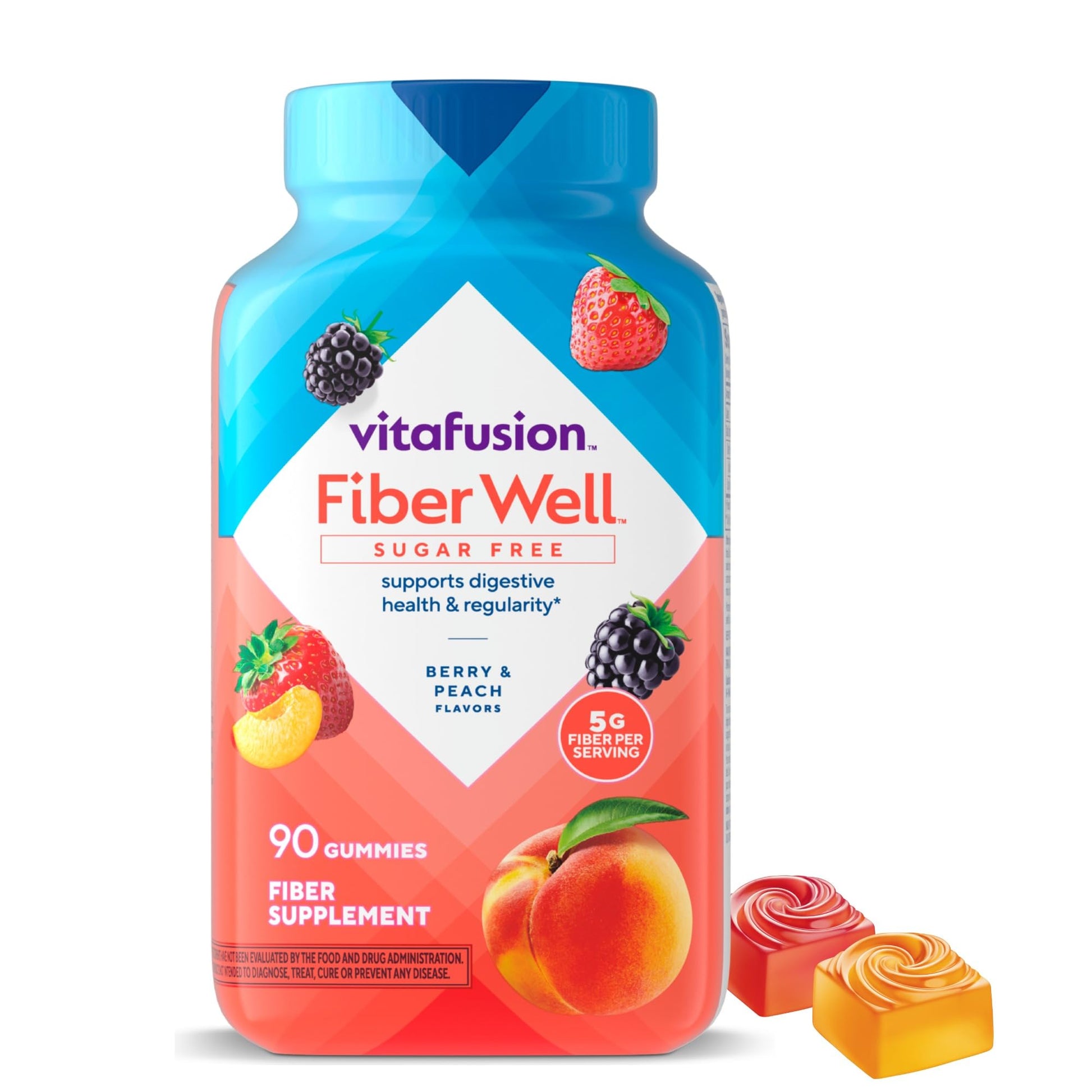 Vitafusion Fiber Well Gummy Vitamins, 90 Count (Packaging May Vary) Vitafusion buy supplements canada