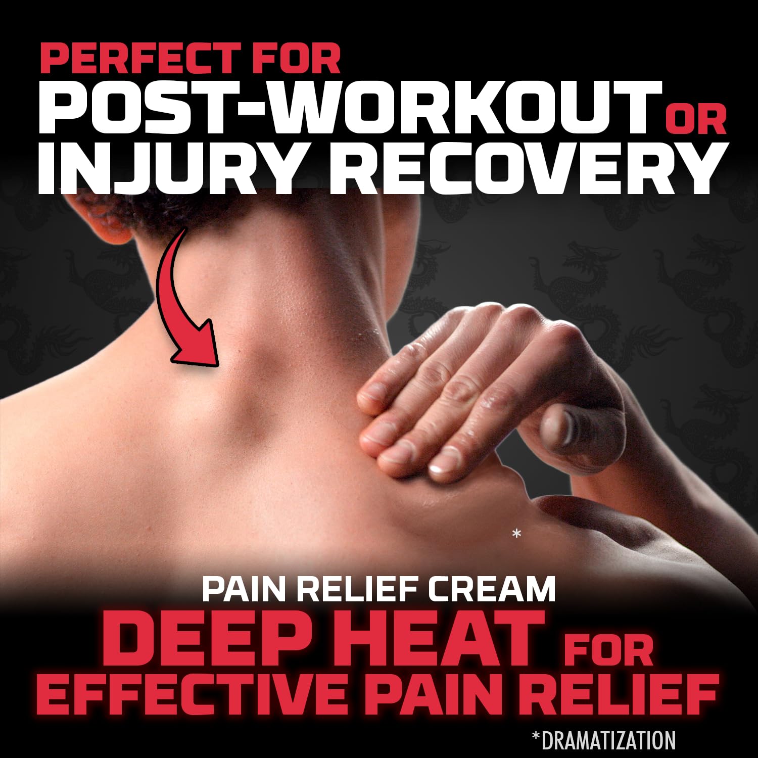 Dragon - Ultra Strength Pain Relief Cream for Muscle, Back and Joint Pain Cream, 2 Ounce (Pack of 3) Dragon buy supplements canada