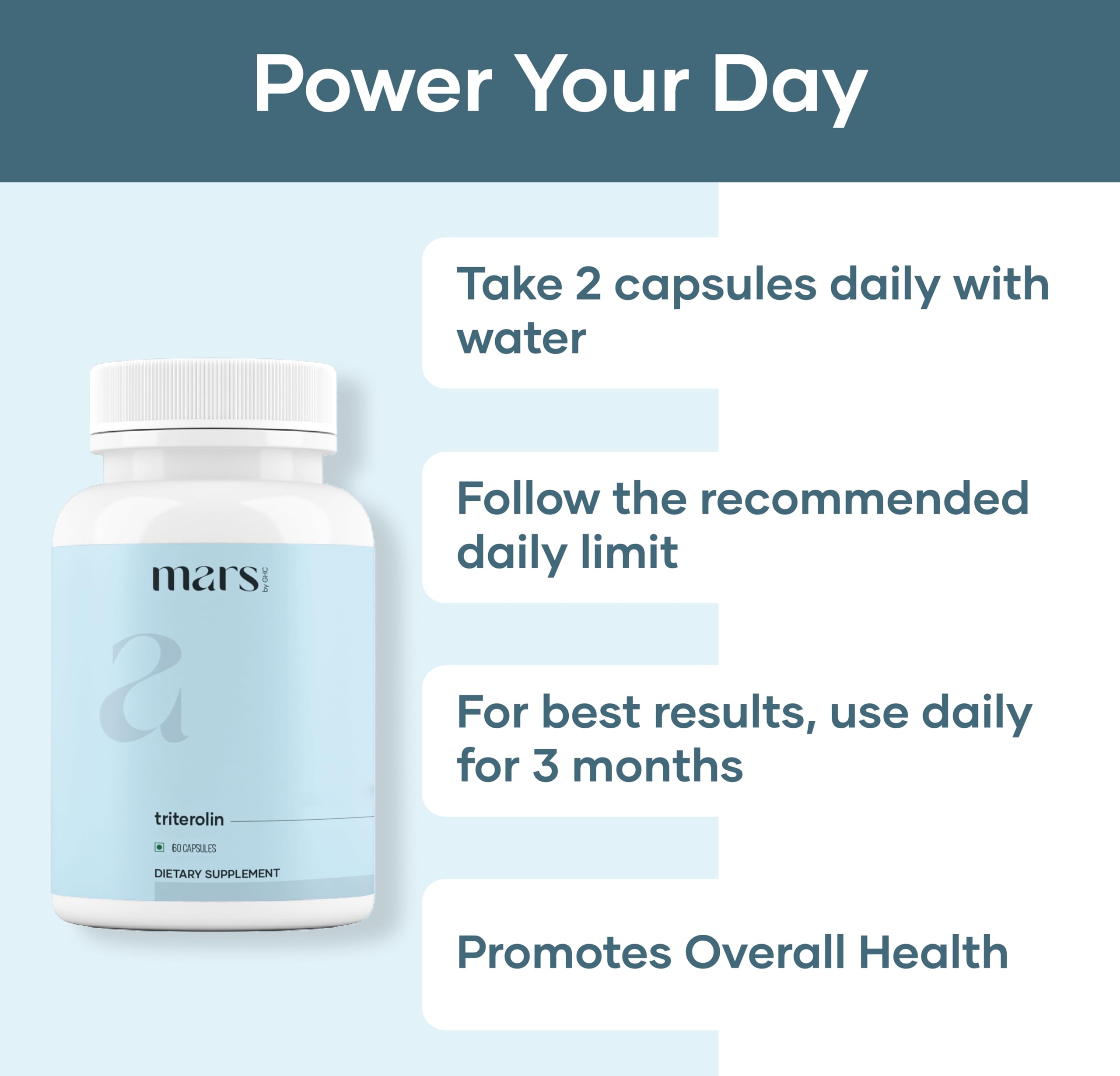 mars by GHC Triterolin | Powered by Shilajit, Ashwagandha, Safed Musli, Gokshura | 60 Capsules | Pack of 1 mars by GHC buy supplements canada