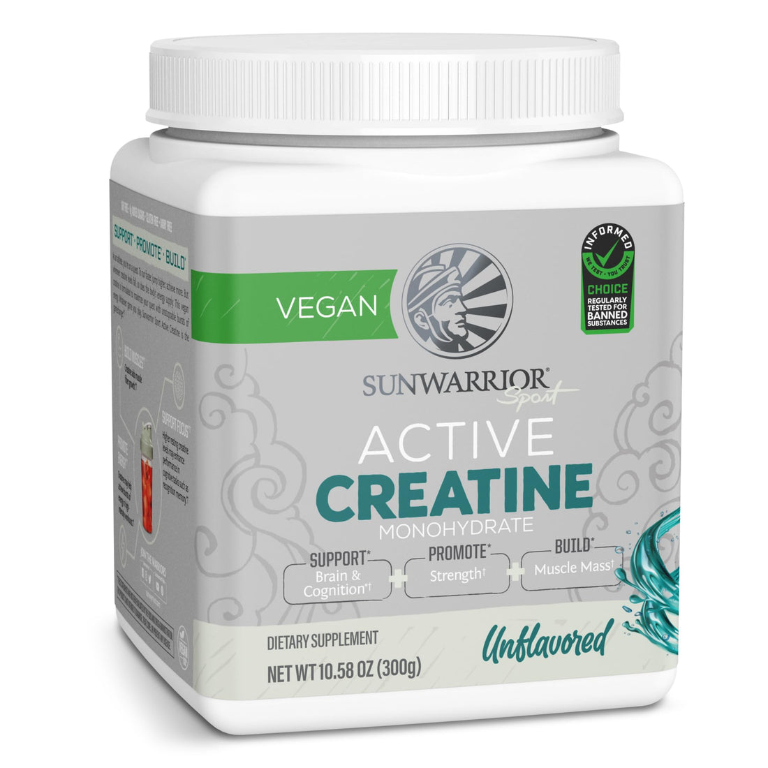 Sunwarrior, Active Creatine, 10.58 Ounce Sunwarrior buy supplements canada