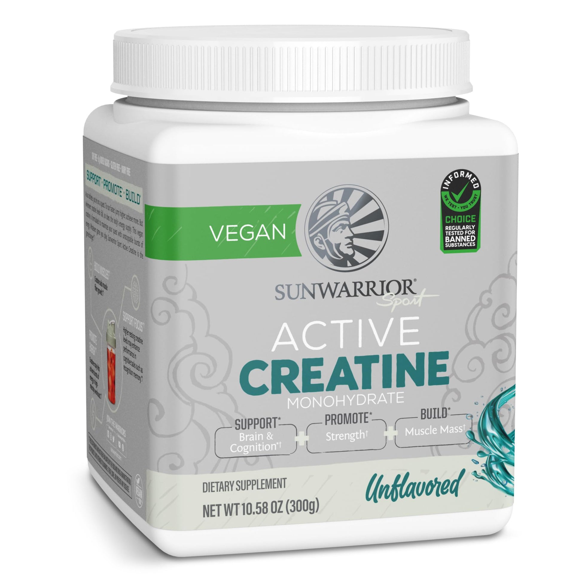 Sunwarrior, Active Creatine, 10.58 Ounce Sunwarrior buy supplements canada