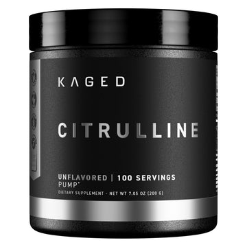 Kaged L-Citrulline Powder | Unflavored | Enhanced Pumps | Improve Muscle Vascularity | Nitric Oxide Booster | Supplements for Men & Women | 100 Servings Kaged buy supplements canada