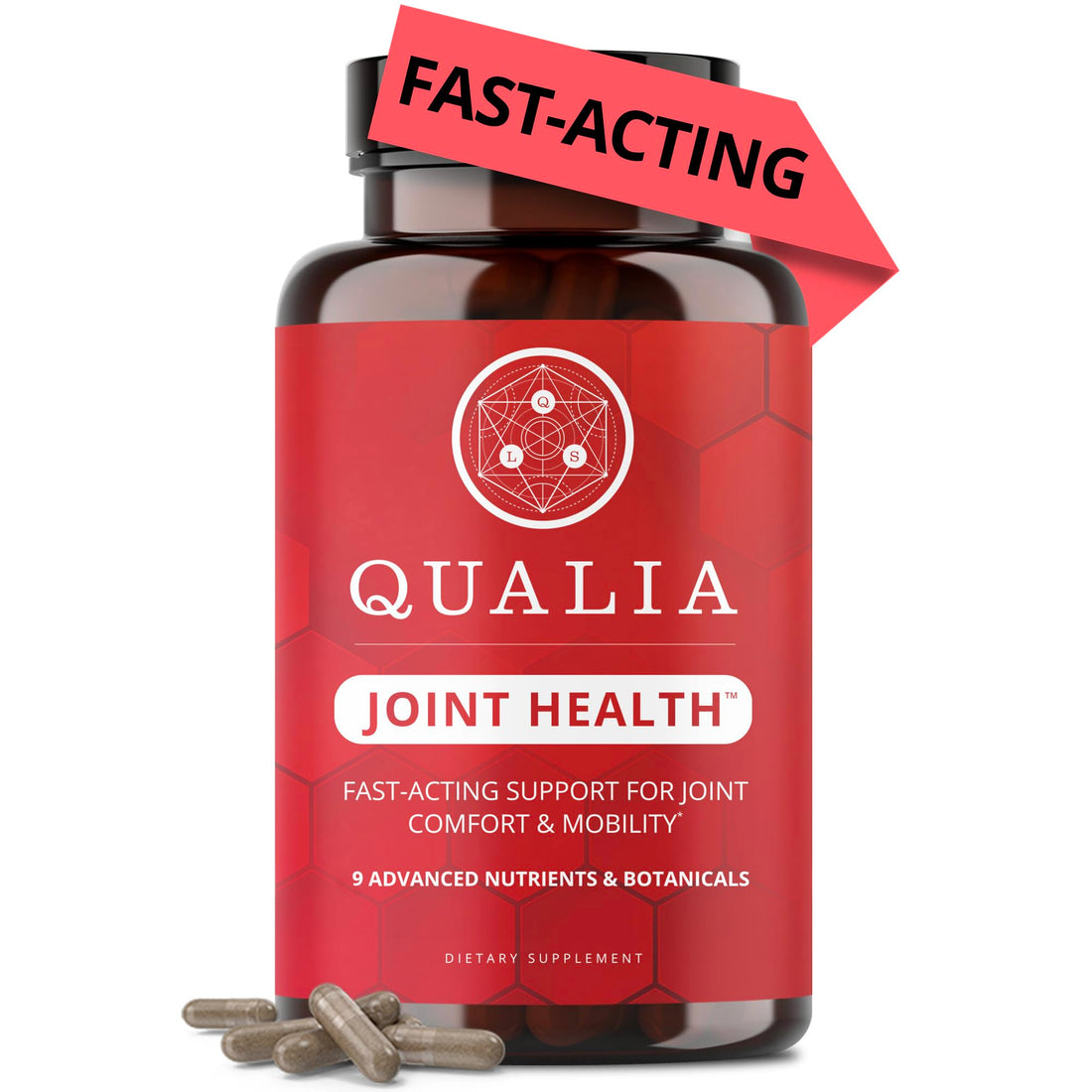 Qualia Joint Health 9 Advanced Joint Health nutrients: denatured Collagen, boswellia, tumeric, Boron, Ginger, L-carnitine. Cartilage Health, Tendon Strength, Healthy Joint Aging (1 Month Supply) QUALIA LIFE SCIENCES buy supplements canada