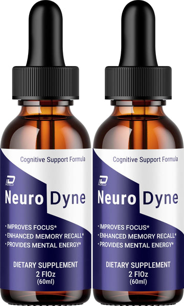 Neurodyne Liquid Drops – Neuro Dyne Natural Liquid Dietary Natural Blend Supplement (2 Pack – 2 Month Supply) Indelo buy supplements canada