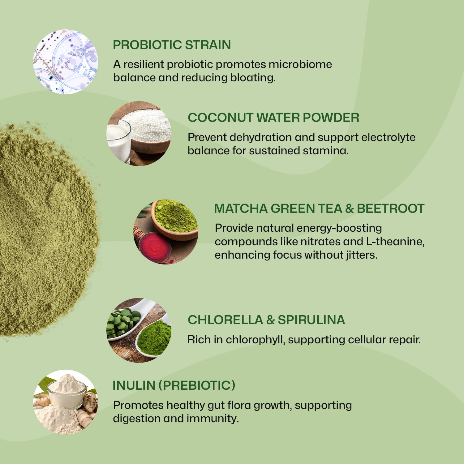 ColonBroom Superfood Greens Powder Supplement | Super Greens Juice Powder with Probiotics, Prebiotics, Spirulina & Chlorella | Natural for Energy, Immunity, Digestion & Detox Support | 28 Servings ColonBroom buy supplements canada