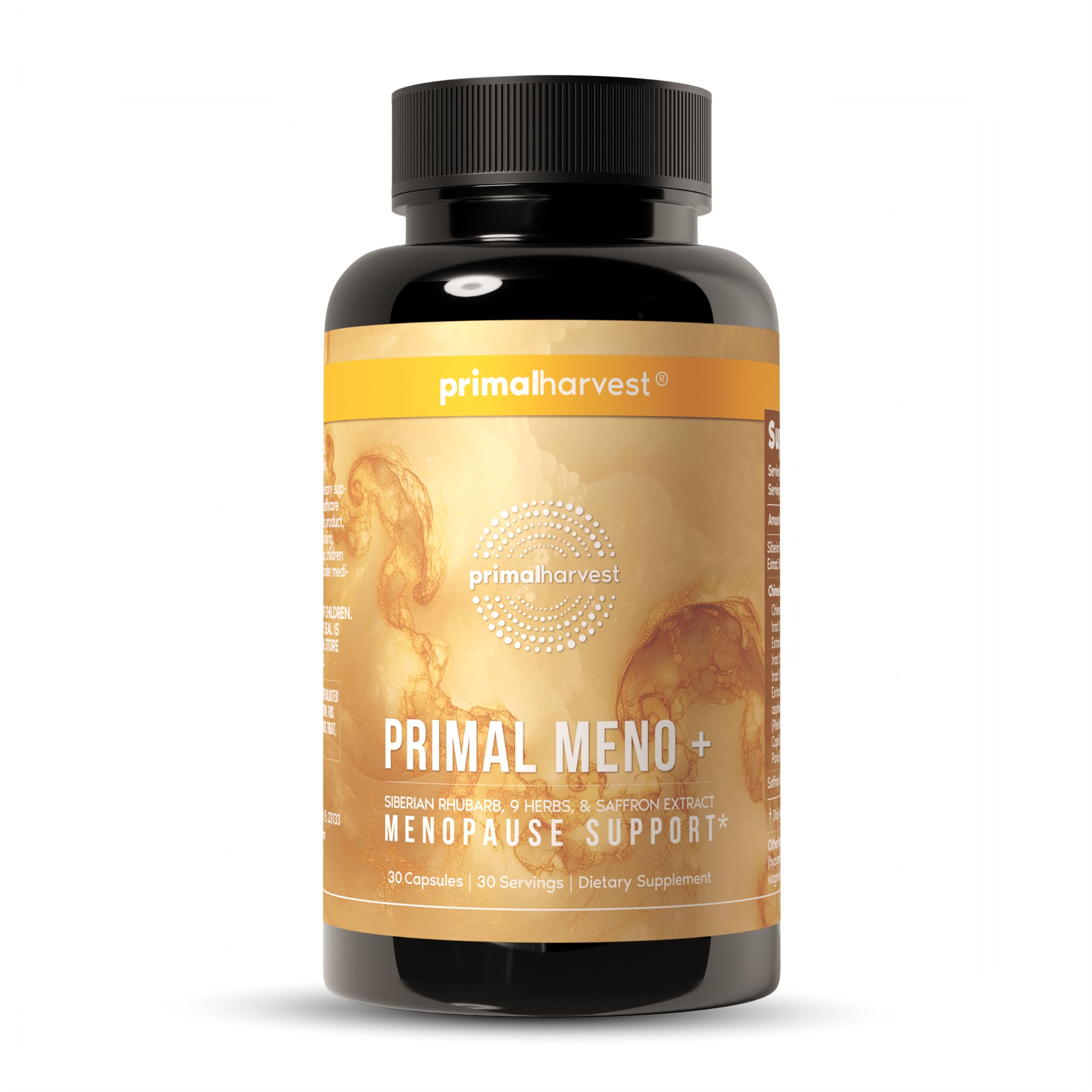 Primal Harvest Meno+ Menopause Support with Saffron & Chinese Herbs Support Mood, Menopausal Symptom Relief, & General Well-Being (1 Pack) Primal Harvest buy supplements canada