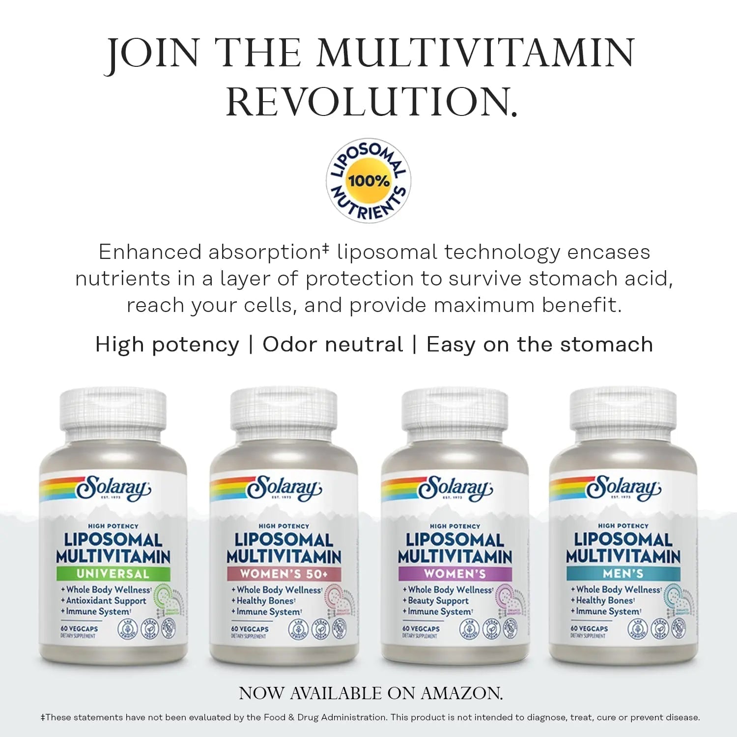 SOLARAY Once Daily High Energy Multivitamin, Iron Free, Immune System and Energy Support, Whole Food and Herb Base Ingredients SOLARAY buy supplements canada