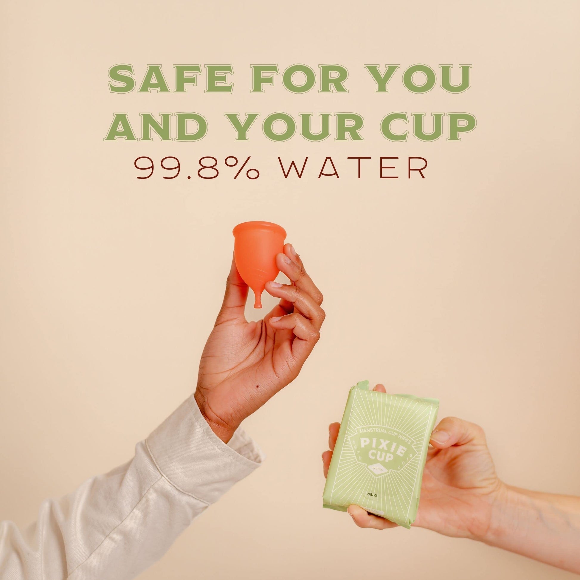 Menstrual Cup Wipes - On The Go Public Bathroom Feminine Wipes - Safe On Period Cups & Menstrual discs Pixie Cup buy supplements canada
