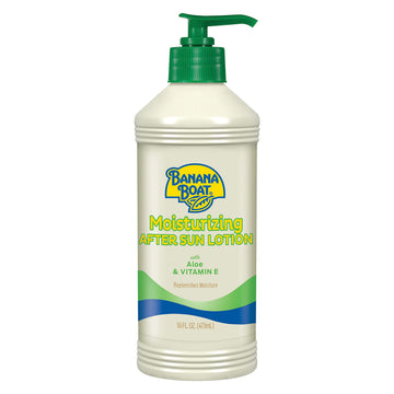 Banana Boat Moisturizing After Sun Lotion with Aloe and Vitamin E, 16Fl Oz, After Sun Care, Banana Boat After Sun Lotion, Sunburn Relief, 16Fl Oz Banana Boat buy supplements canada