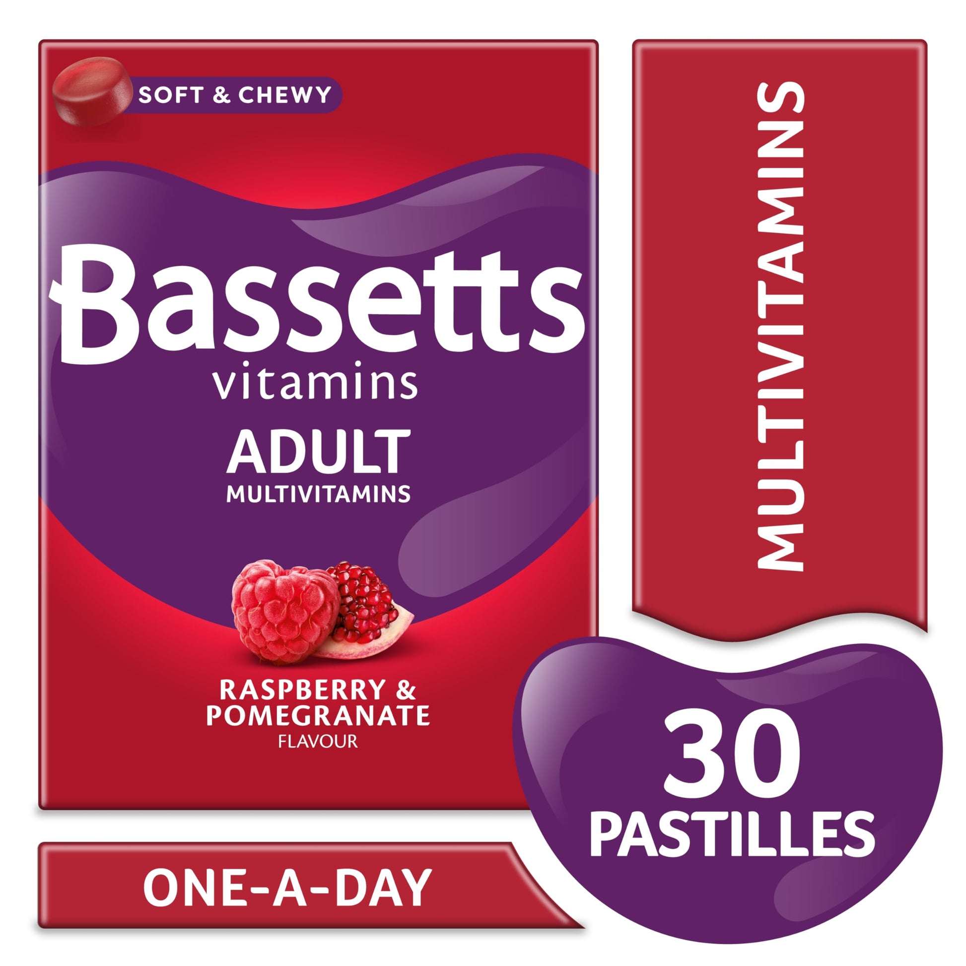 Bassetts Vitamins Adults Multivitamins 30's, 97.2 g Bassetts Vitamins buy supplements canada