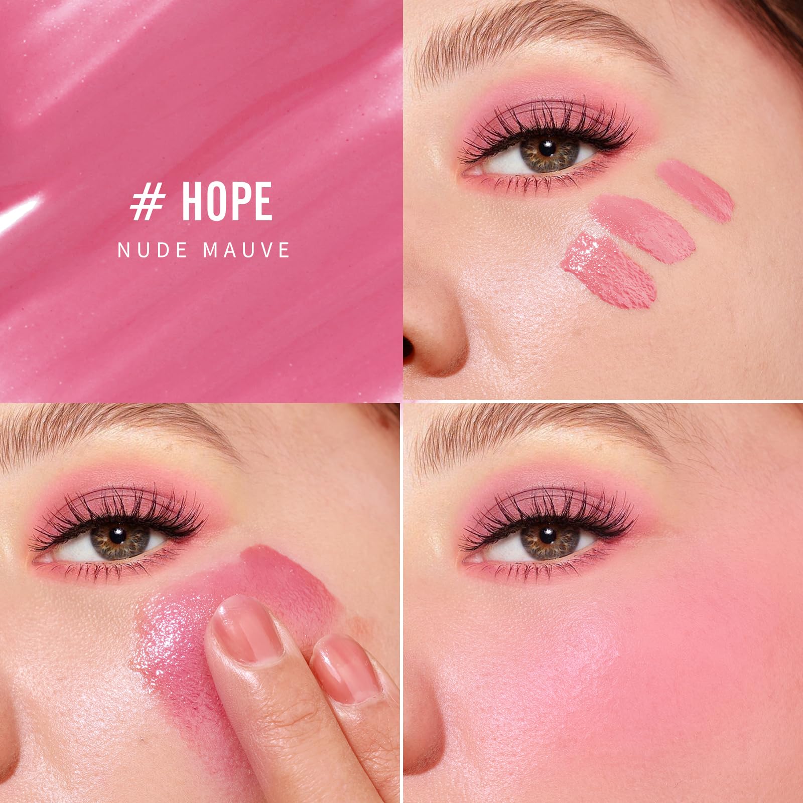 KIMUSE Liquid Blush, Long-Wearing Pigmented Soft Cream Face Blush, Waterproof, Smudge Proof, Dewy Finish KIMUSE buy supplements canada