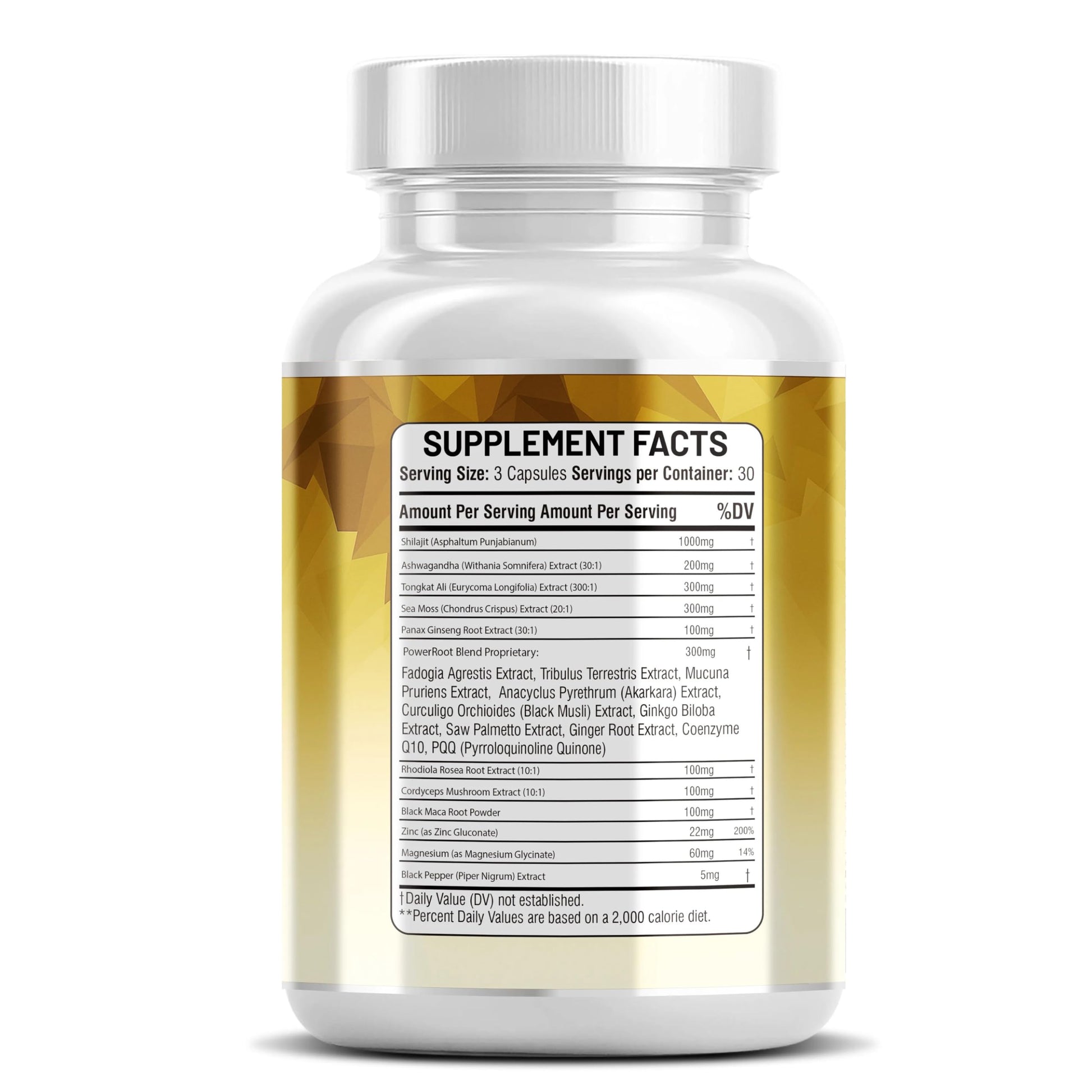 Kun Shafi Shilajit Complex – Sea Moss, Tongkat Ali, Ashwagandha, Ginseng, Zinc, CoQ10, PQQ & Magnesium – Fulvic Acid Capsules for Energy, Vitality & Performance with Panax Cordyceps – 90 Capsules Kun Shafi buy supplements canada