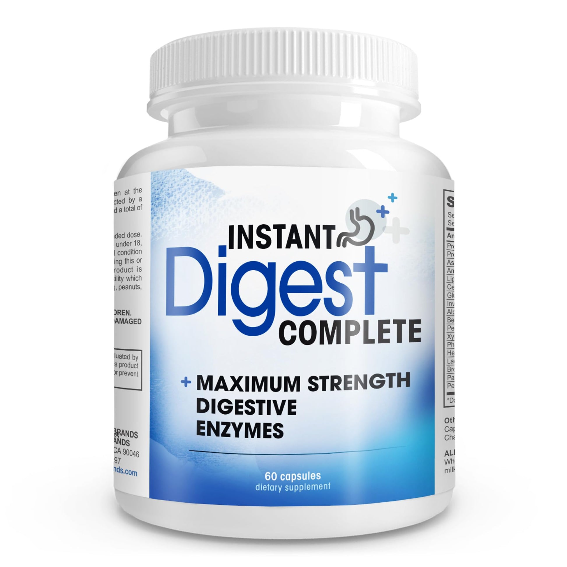 Instant Digest Complete 2-in-1 Probiotic Digestive Enzymes, 60 Capsules Instant Brands buy supplements canada