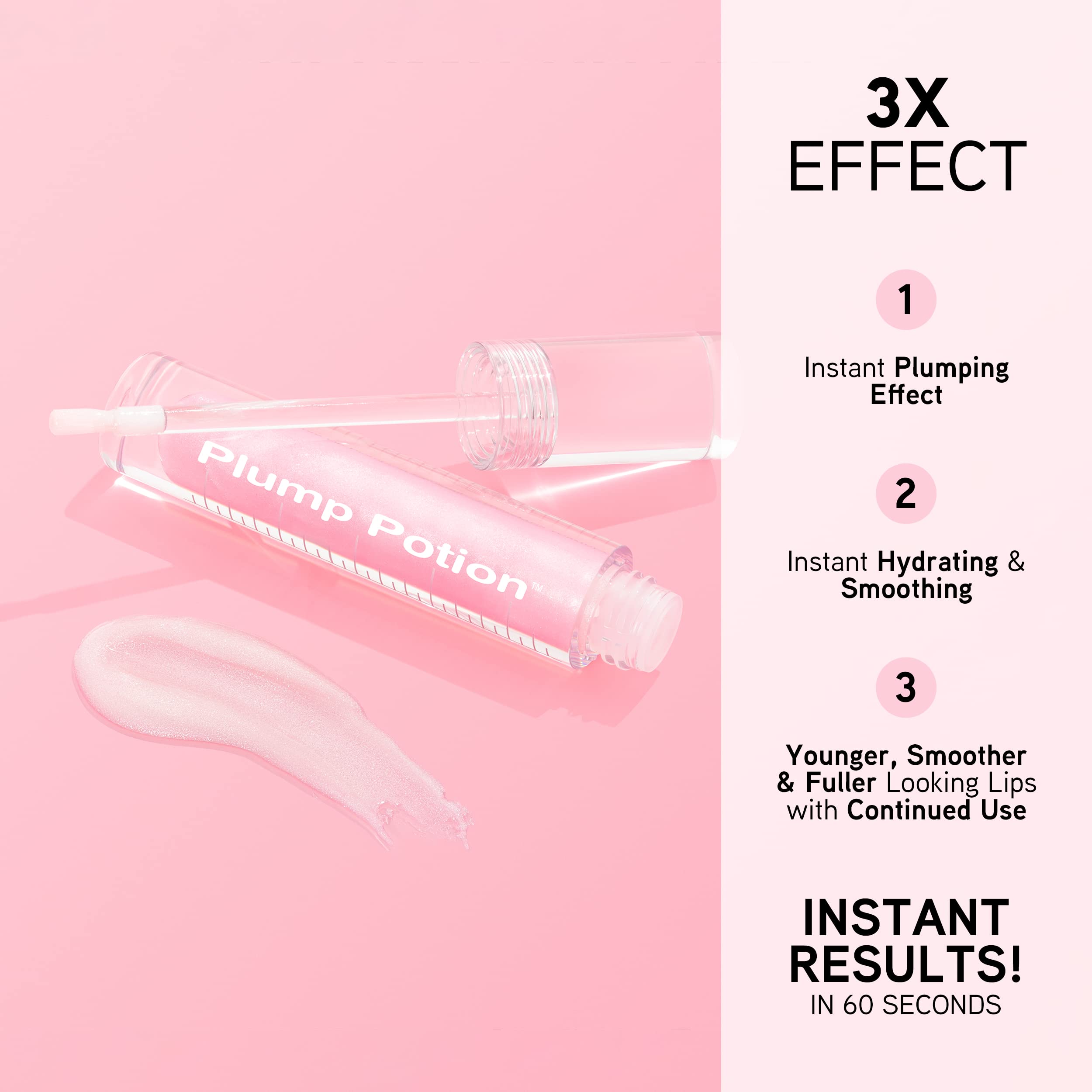 Physicians Formula Plump Potion™ Needle-Free Lip Plumping Cocktail Lip Gloss, Pink Crystal Potion, Hypoallergenic, Fragrance Free, Dermatologist Approved Physicians Formula buy supplements canada