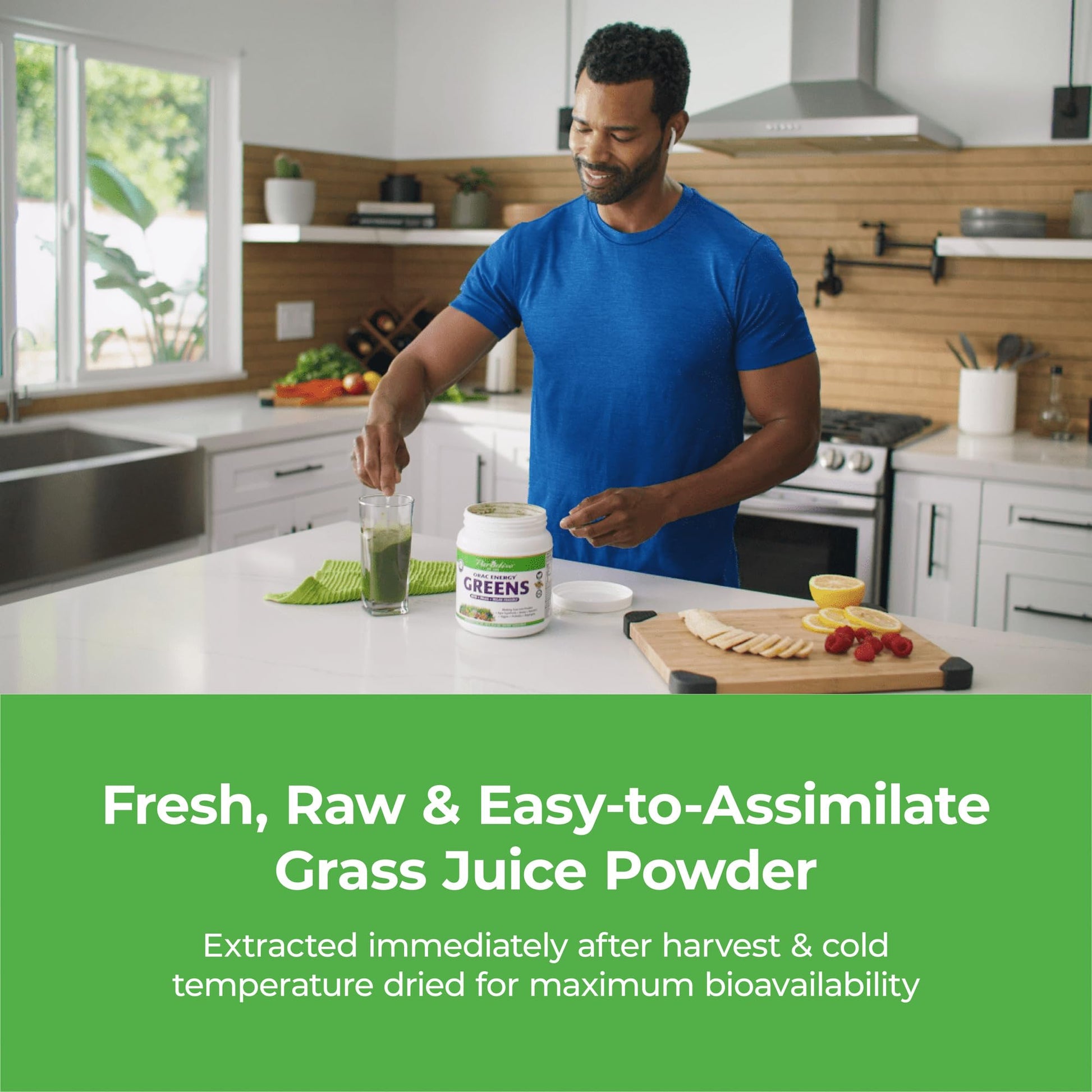 Paradise, ORAC Energy Greens Powder Extract, Super Antioxidants, Probiotics for Gut Health & Digestion, Vitamin C for Immunity, with Spirulina & Chlorella, Non-GMO, Gluten Free, 30 Servings Paradise Herbs buy supplements canada