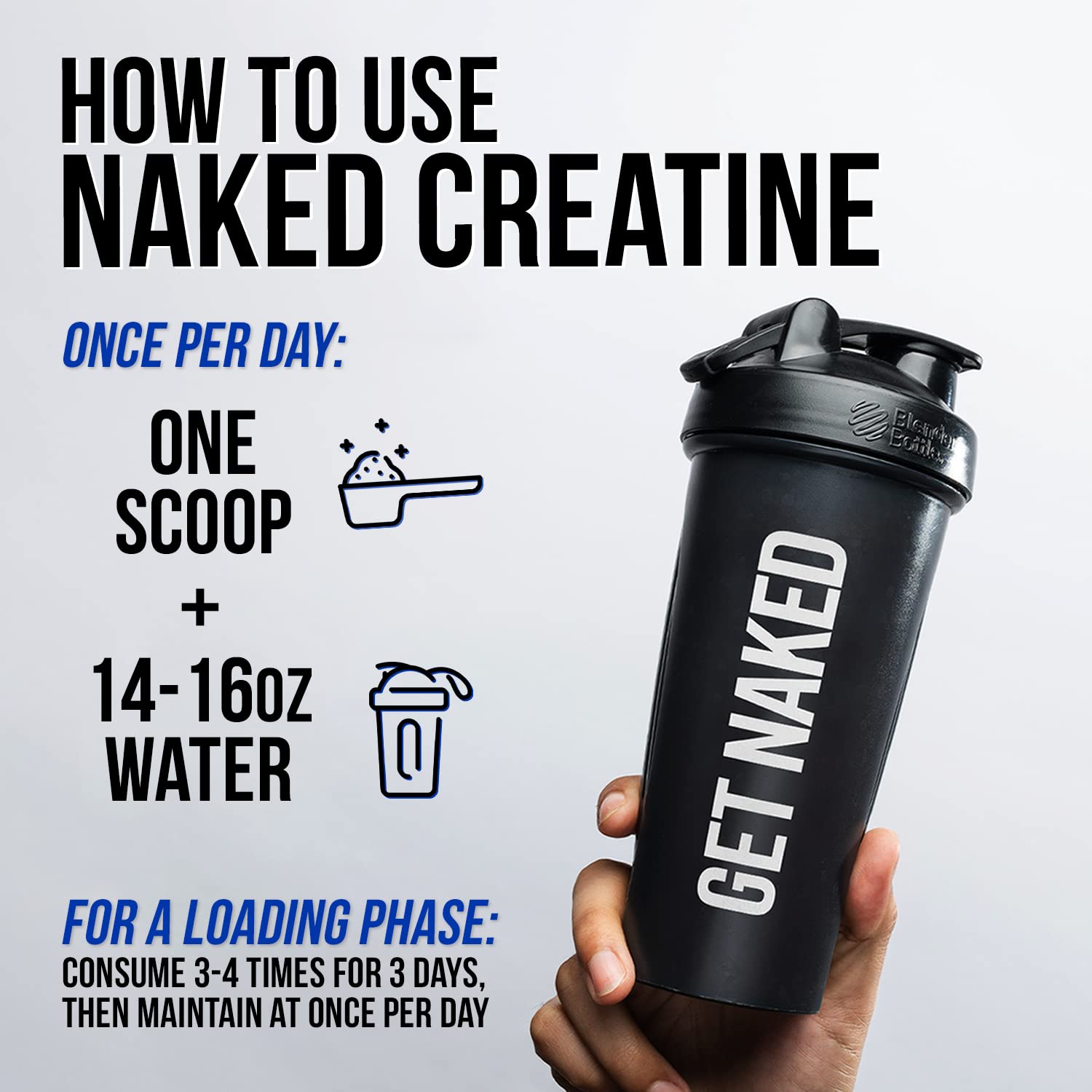 Pure Creatine Monohydrate – 200 Servings - 1,000 Grams, 2.2lb Bulk, Vegan, Non-GMO Naked Nutrition buy supplements canada
